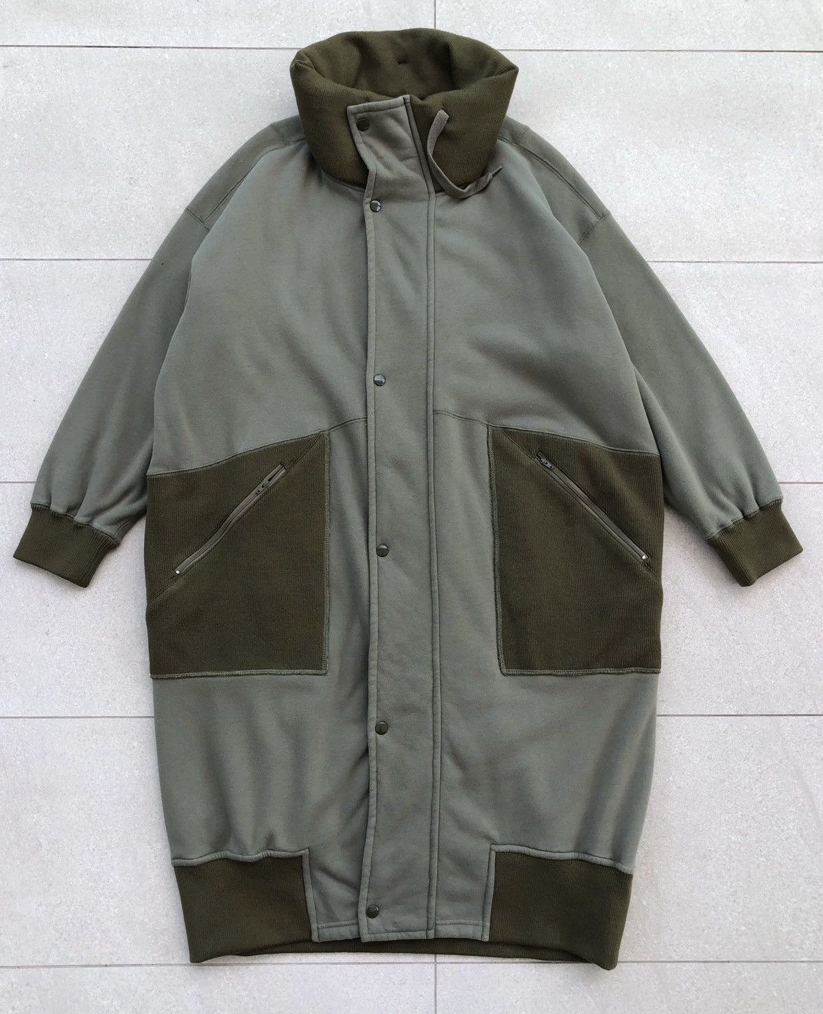 Issey Miyake Mercibeaucoup Reversible Fleece Navajo Long Coat Jacket Size US L / EU 52-54 / 3 - 6 Thumbnail