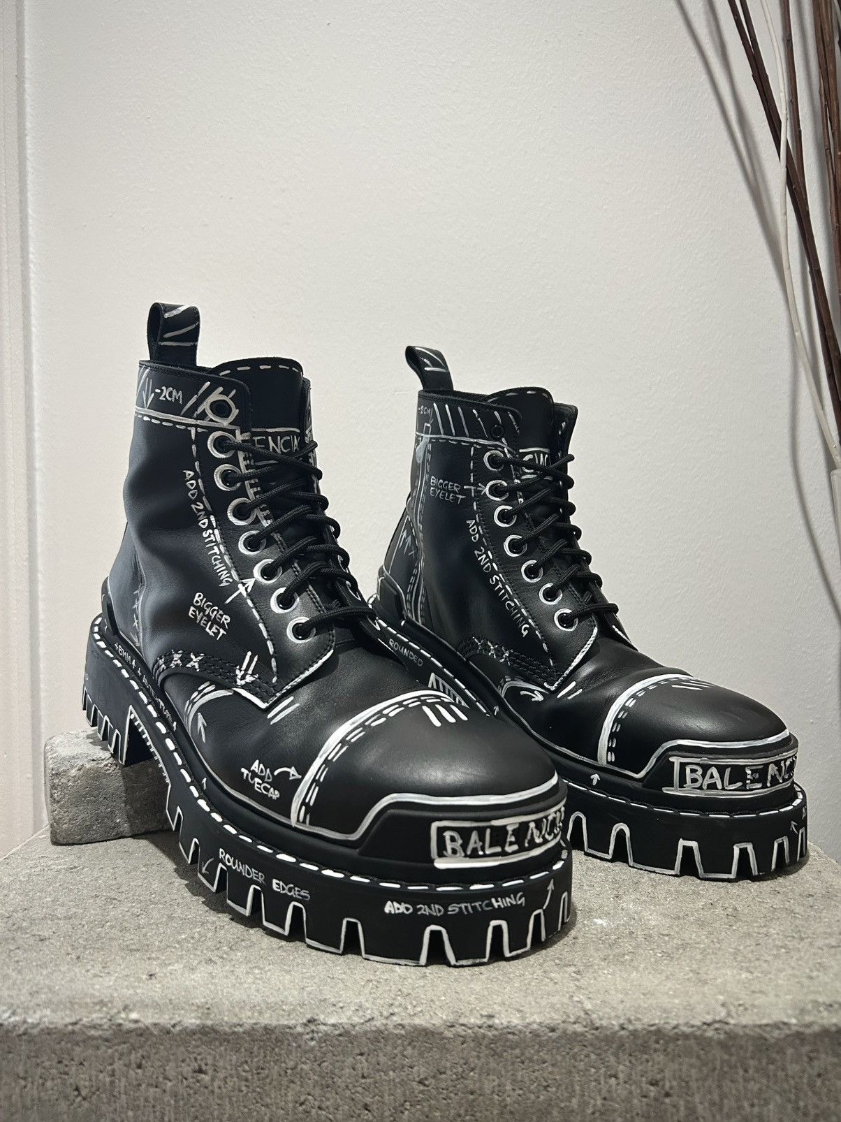 Balenciaga Strike Boot | Grailed