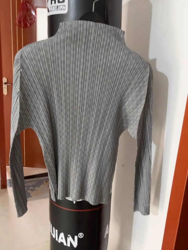Issey Miyake issey miyake grey shirt 2505-Nextarrow Size M / US 6-8 / IT 42-44 - 2 Thumbnail