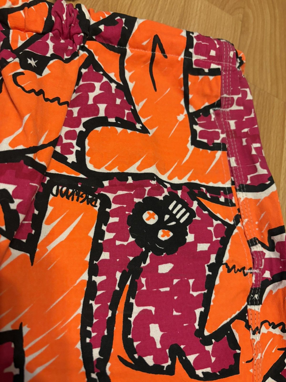 Vintage Vintage Danger Shark Attack Shorts 90’s Aussie Surf Wear Size US 32 / EU 48 - 5 Thumbnail