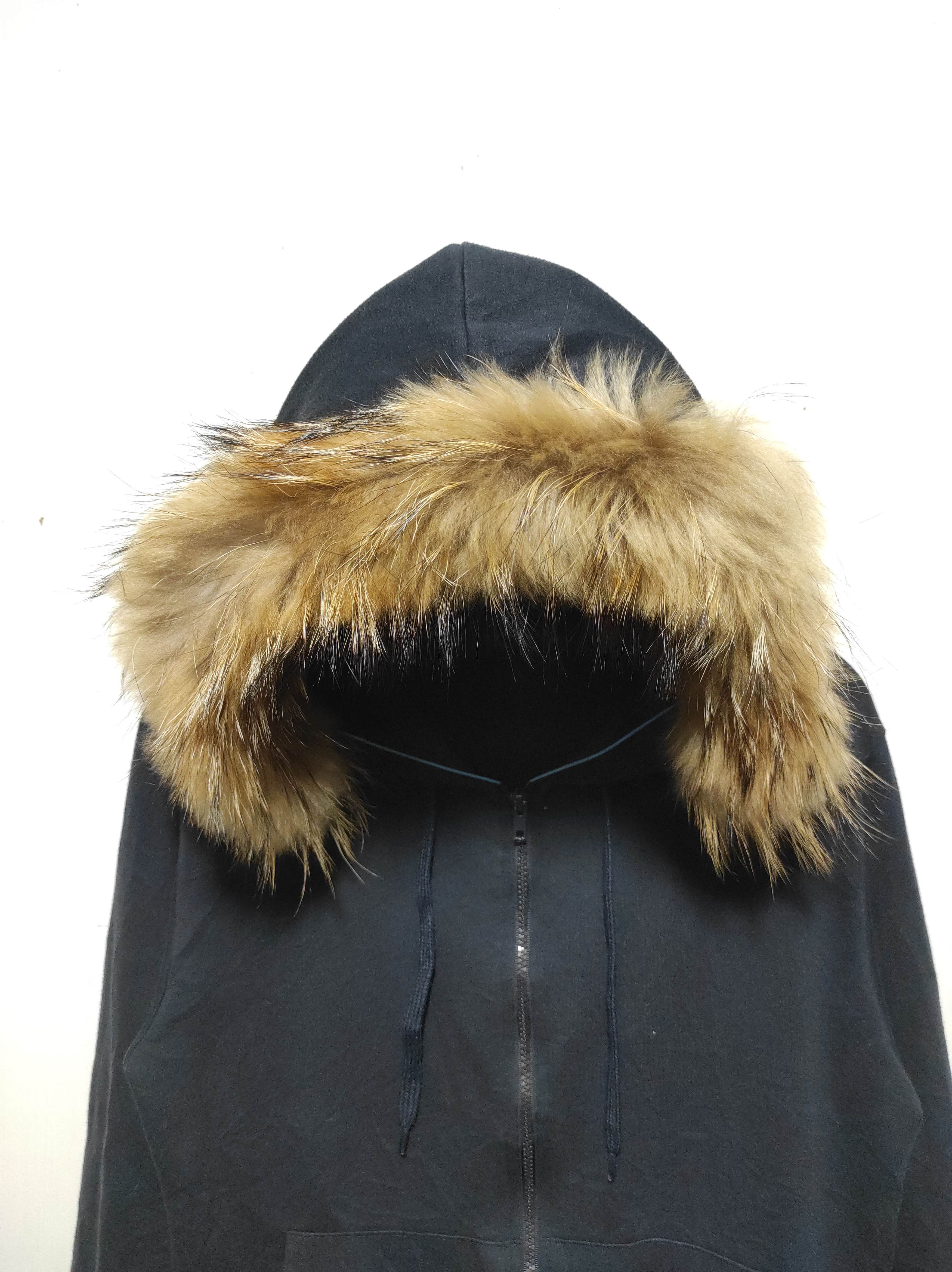Hysteric Glamour DNT Black Zipper Fur Hoodie LGB IfSixWasNine style Size US S / EU 44-46 / 1 - 3 Thumbnail