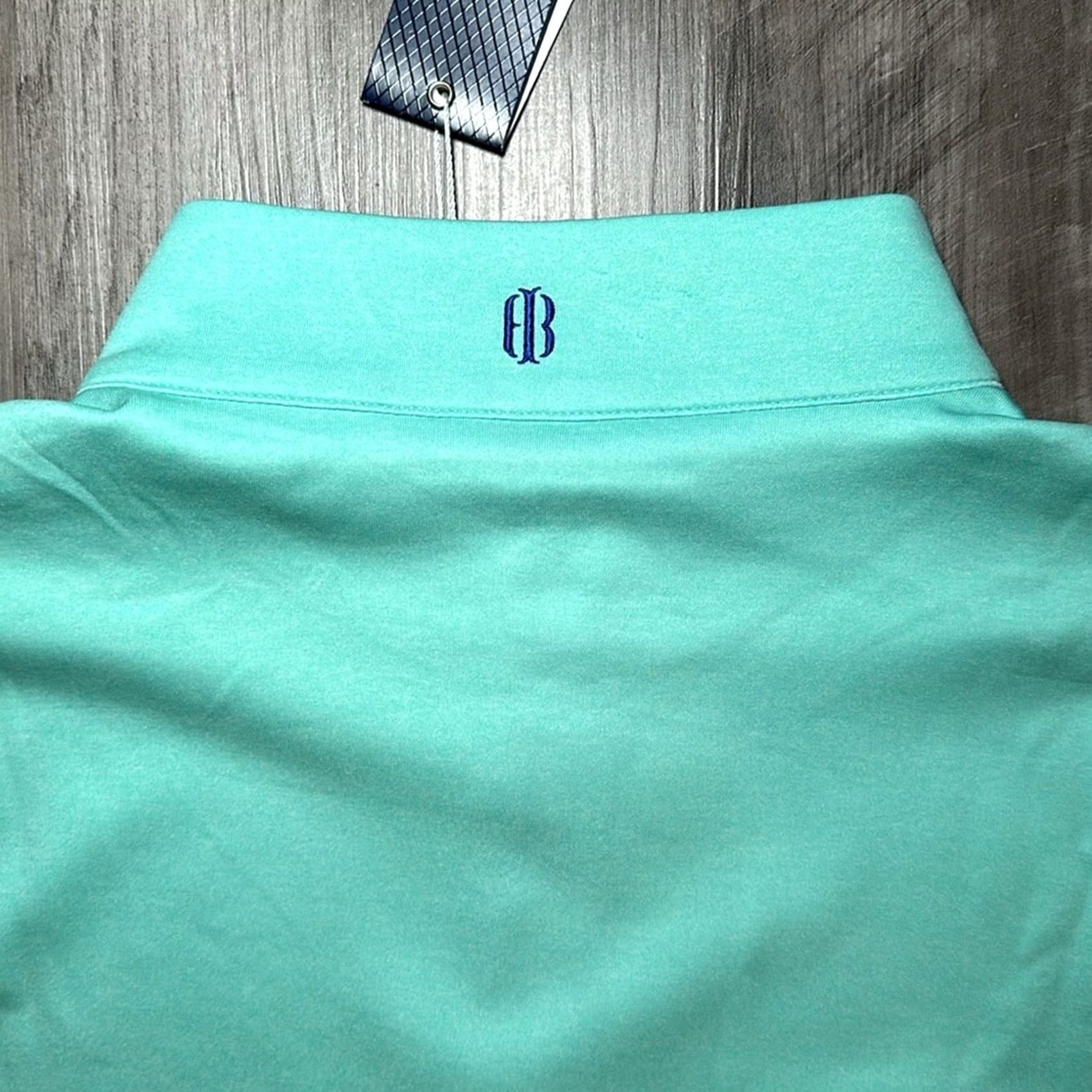 Vintage Holderness & Bourne Dry Luxe Performance Tailored Fit Quarter Zip Large Men Sweatshirt Green Size US L / EU 52-54 / 3 - 5 Thumbnail
