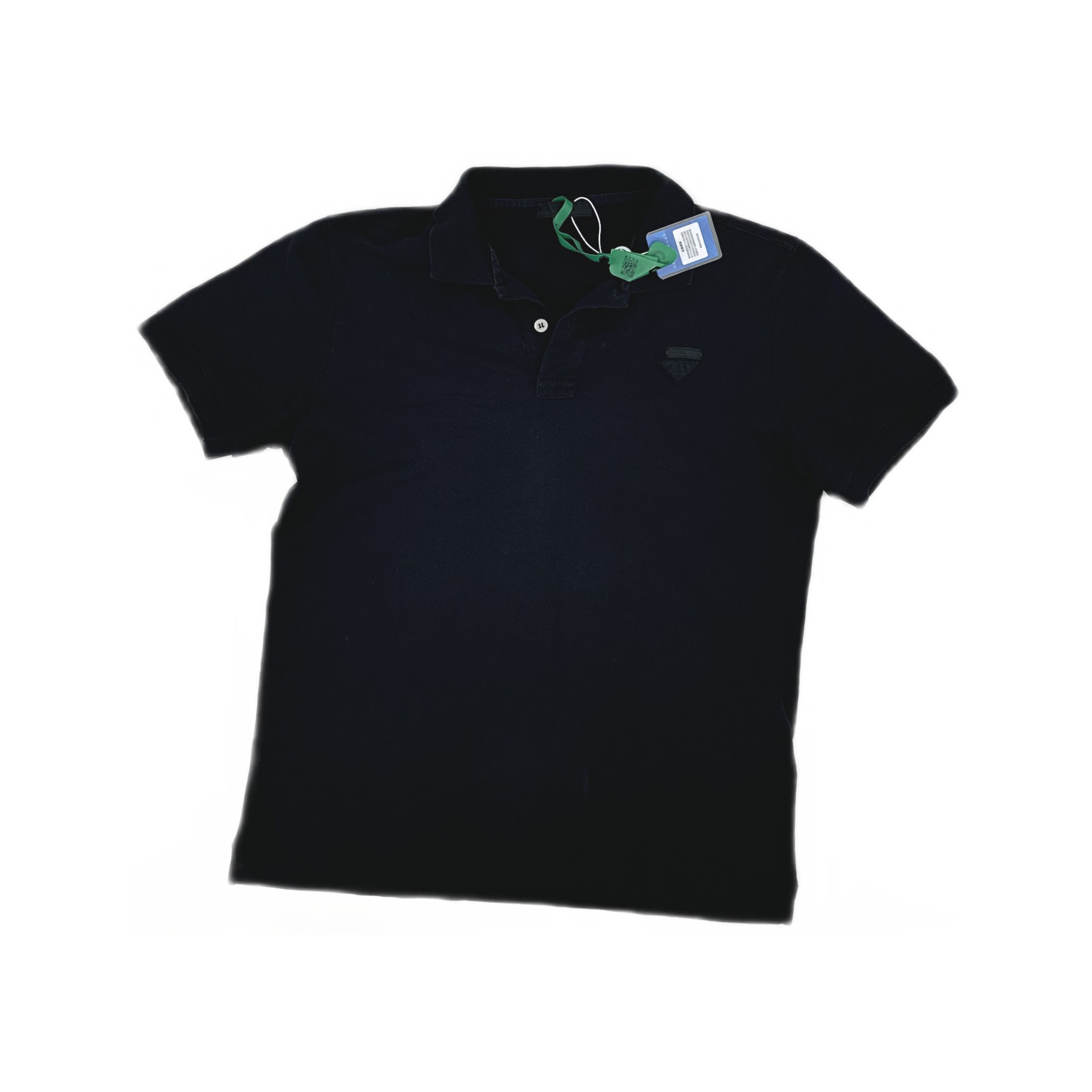 Prada Prada Black Logo Polo Shirt Size S Size US S / EU 44-46 / 1 - 1 Thumbnail