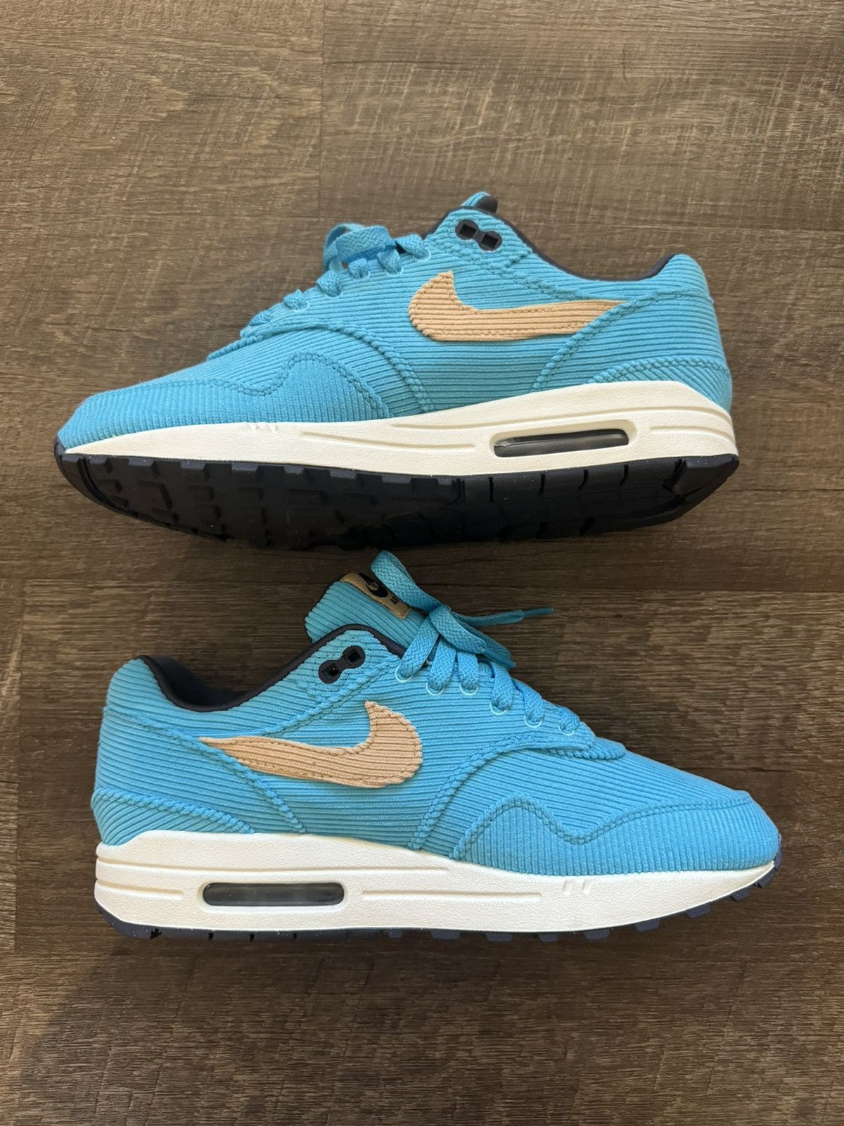 Nike Nike Air Max 1 “Blue Corduroy” Sz 8 Men’s (9.5 Women’s) Size US 8 / EU 41 - 3 Thumbnail