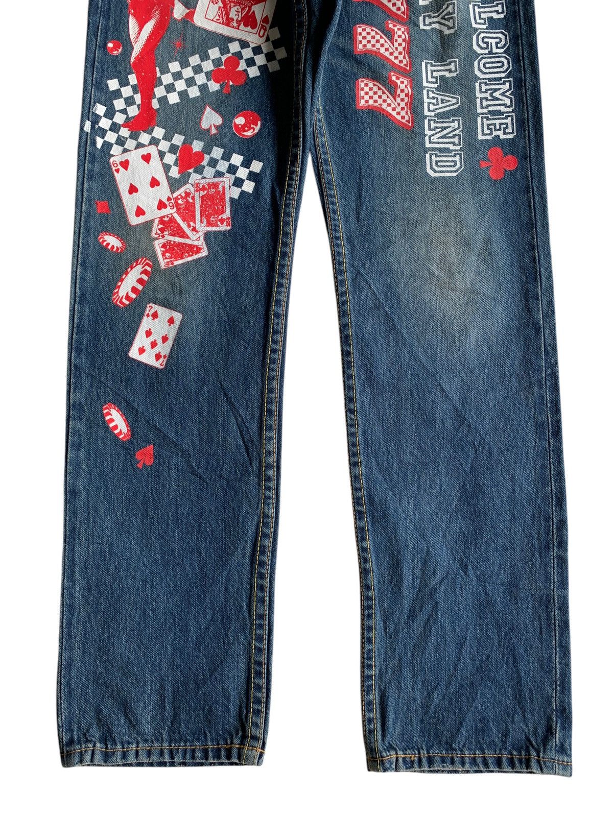 Other RARE💥CO&LU SELVEDGE PLAY GAME DISTRESSED DENIM🎌 Size US 29 - 7 Thumbnail