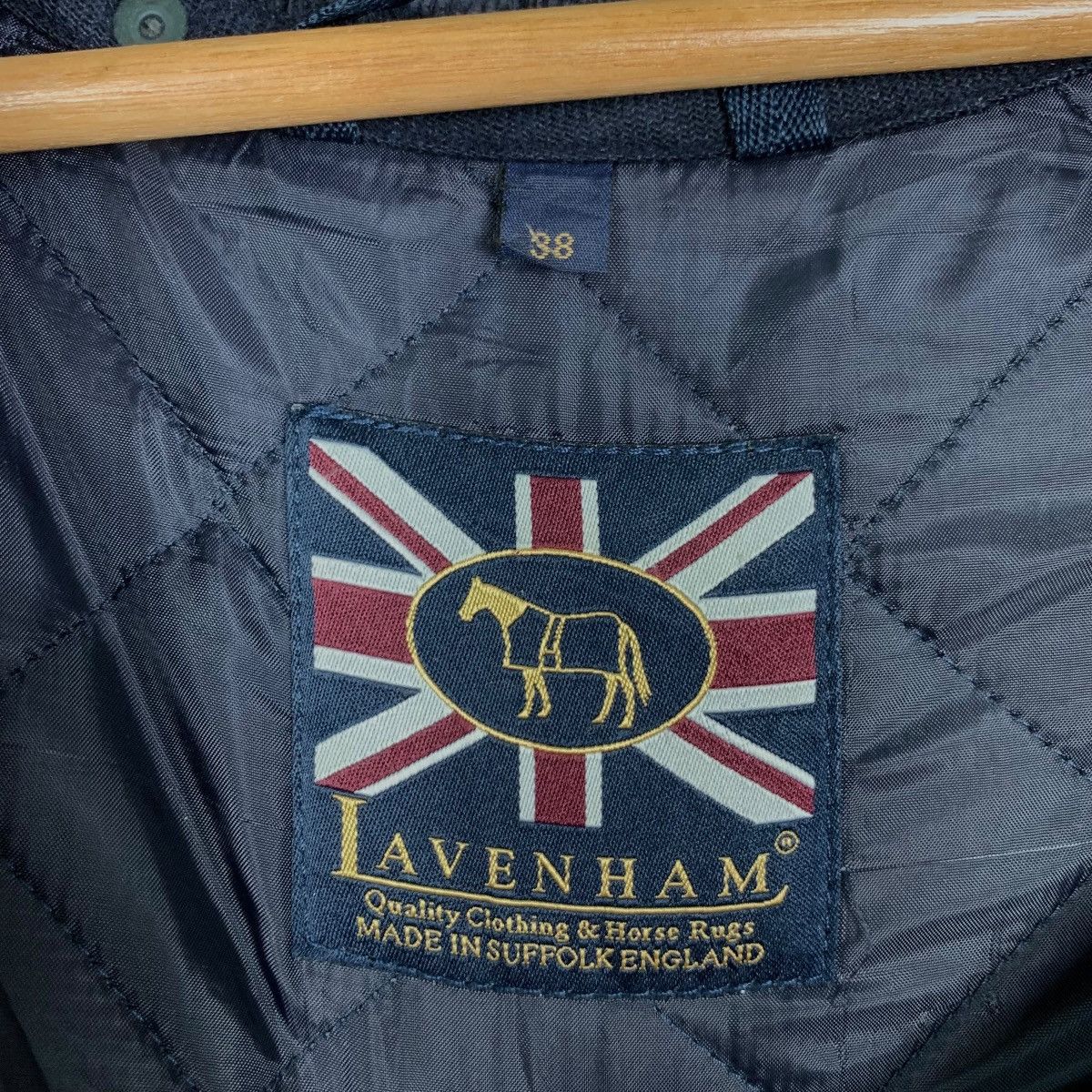 Lavenham Lavenham Collared Hooded Quilted Jacket #0026-C2 Size US M / EU 48-50 / 2 - 18 Thumbnail