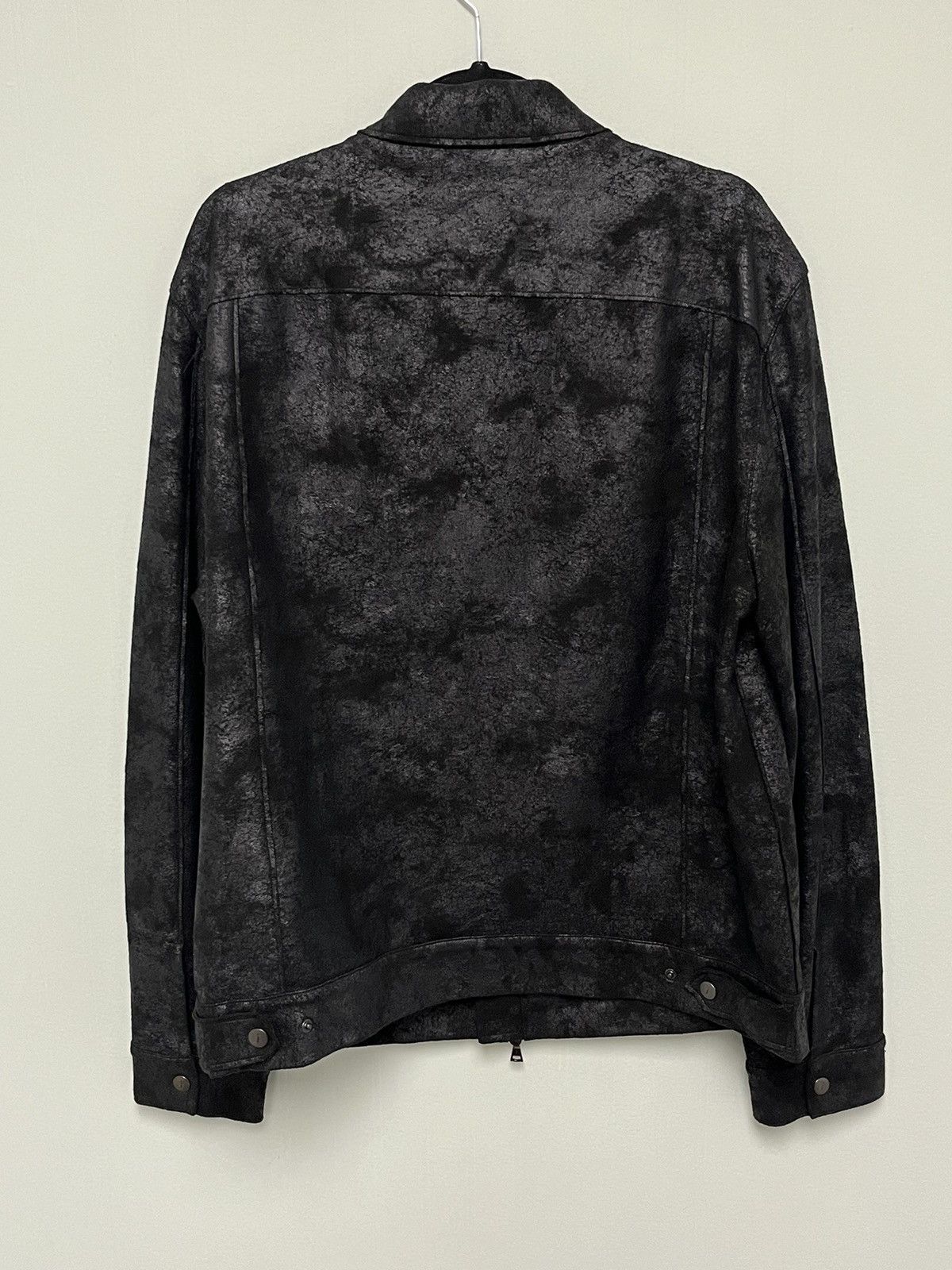 John Varvatos Foil Printed Trucker Jacket. Size XL Size US XL / EU 56 / 4 - 7 Thumbnail