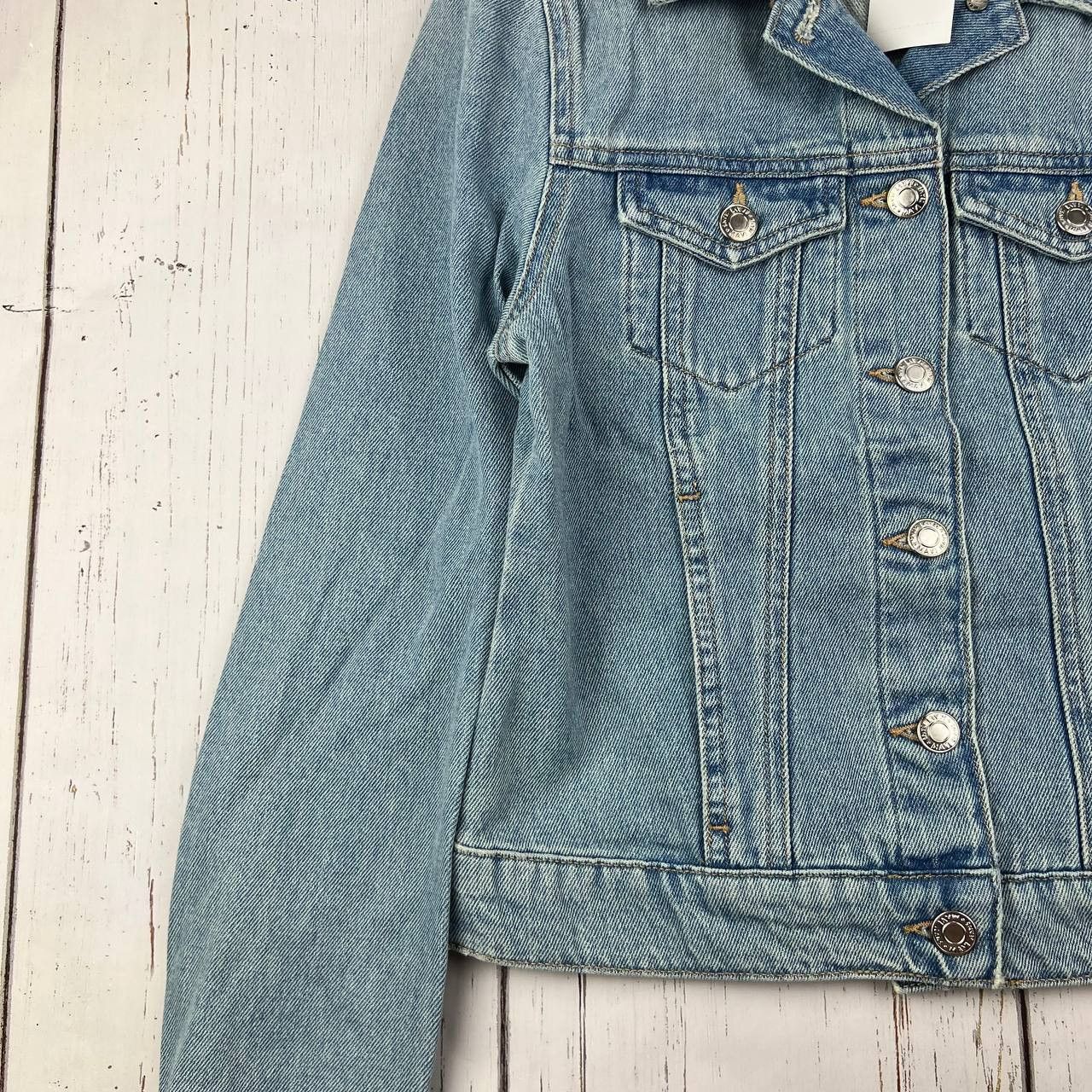 Mavi Mavi Small Cropped FIt Stretchable Denim Jeans Jacket Women Size S / US 4 / IT 40 - 4 Thumbnail
