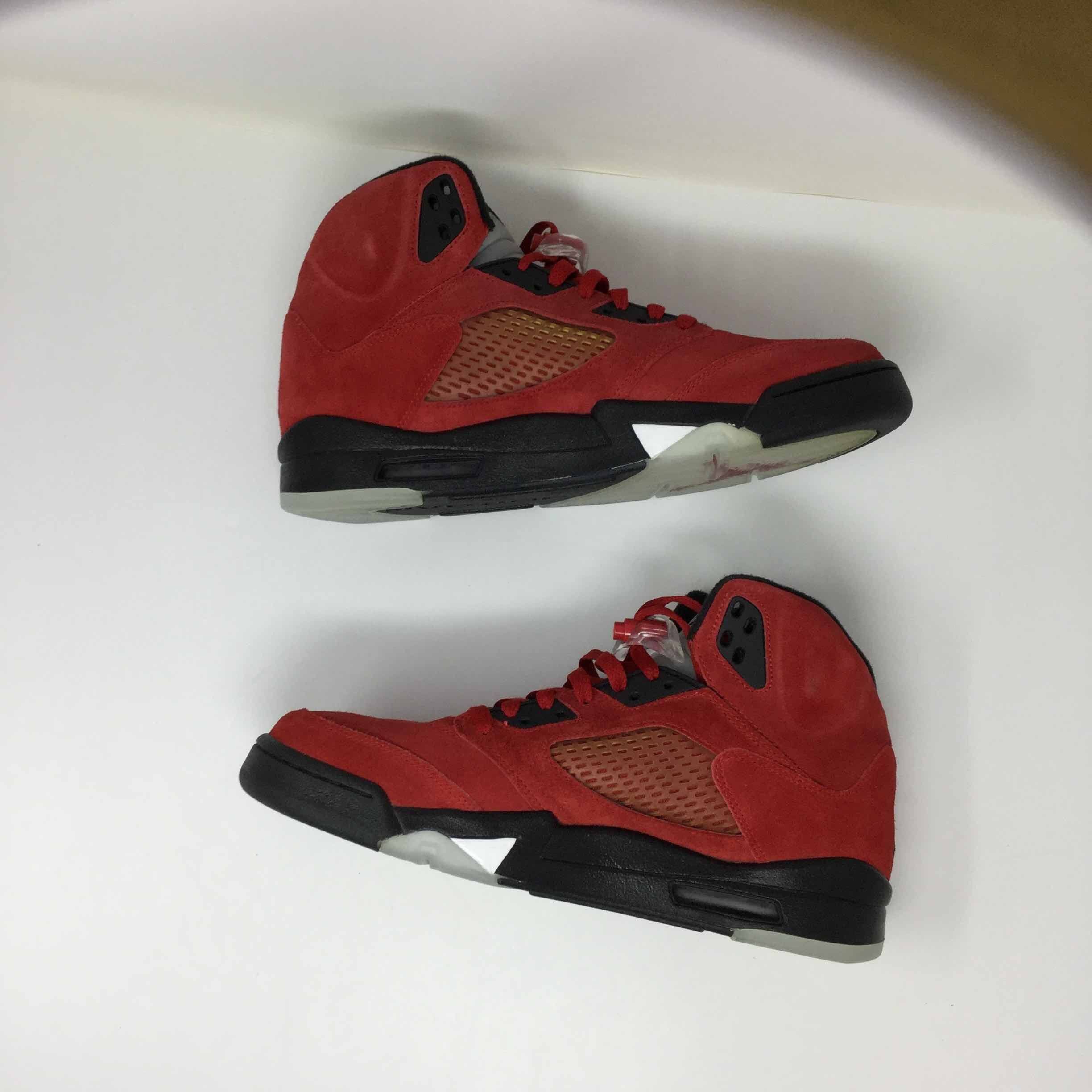 Jordan Brand Air Jordan 5 Retro Raging Bull Red Suede Grailed