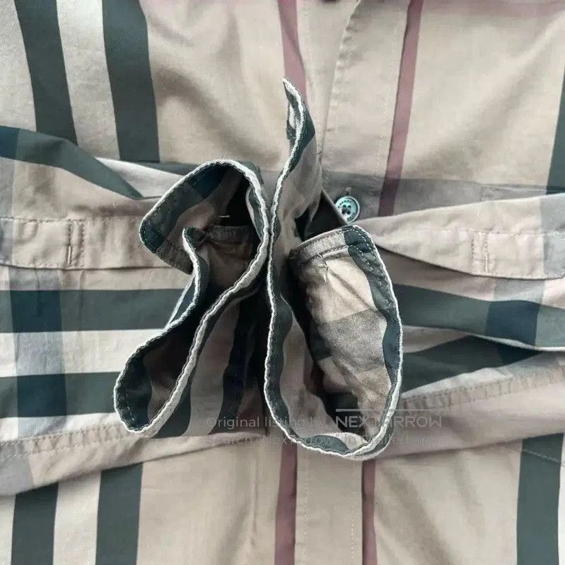 Burberry Burberry Khaki Long Sleeve Men's Shirt. Size US S / EU 44-46 / 1 - 5 Thumbnail