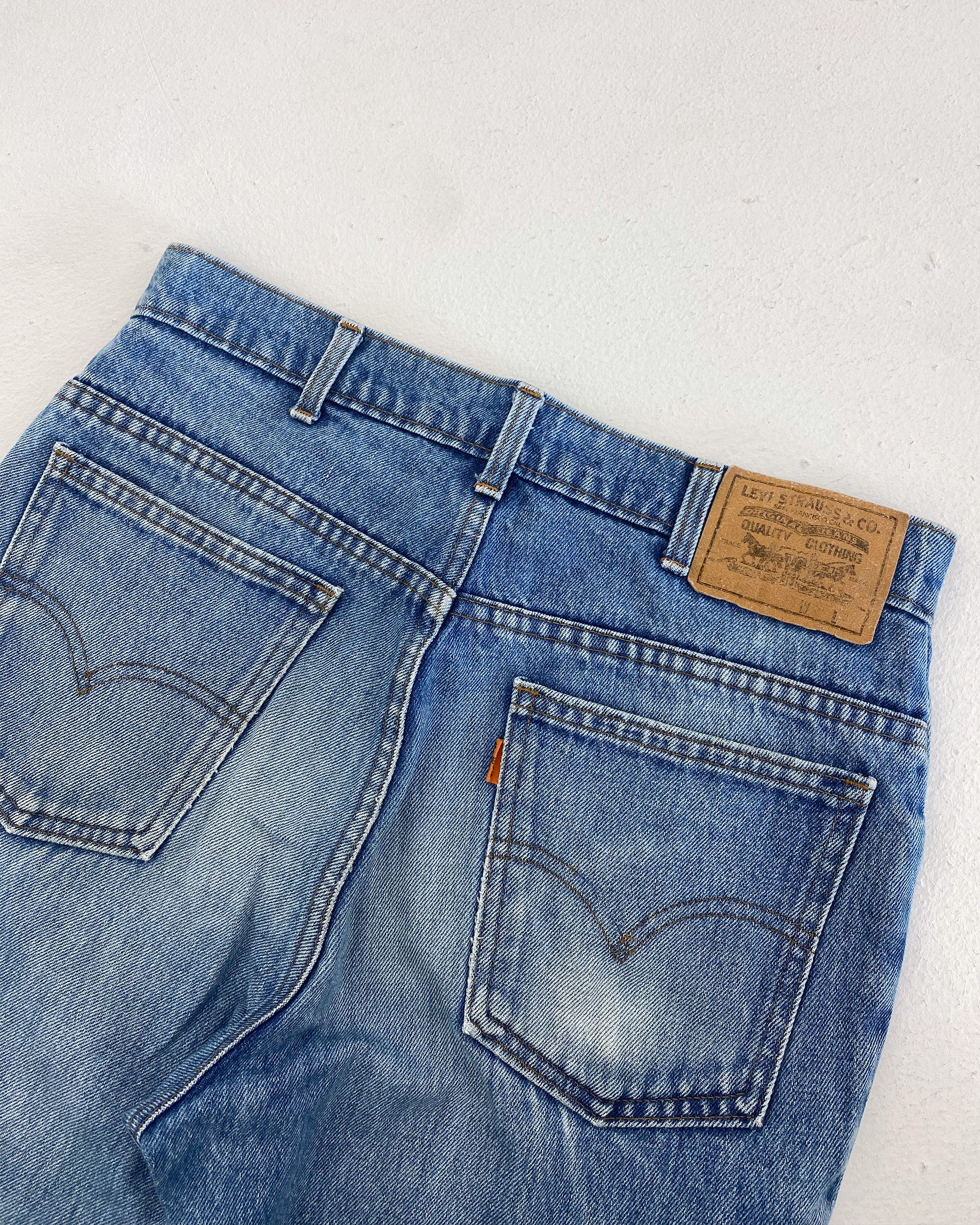 Levi's 1980s Orange Tab Belgium Denim Size US 30 / EU 46 - 4 Thumbnail