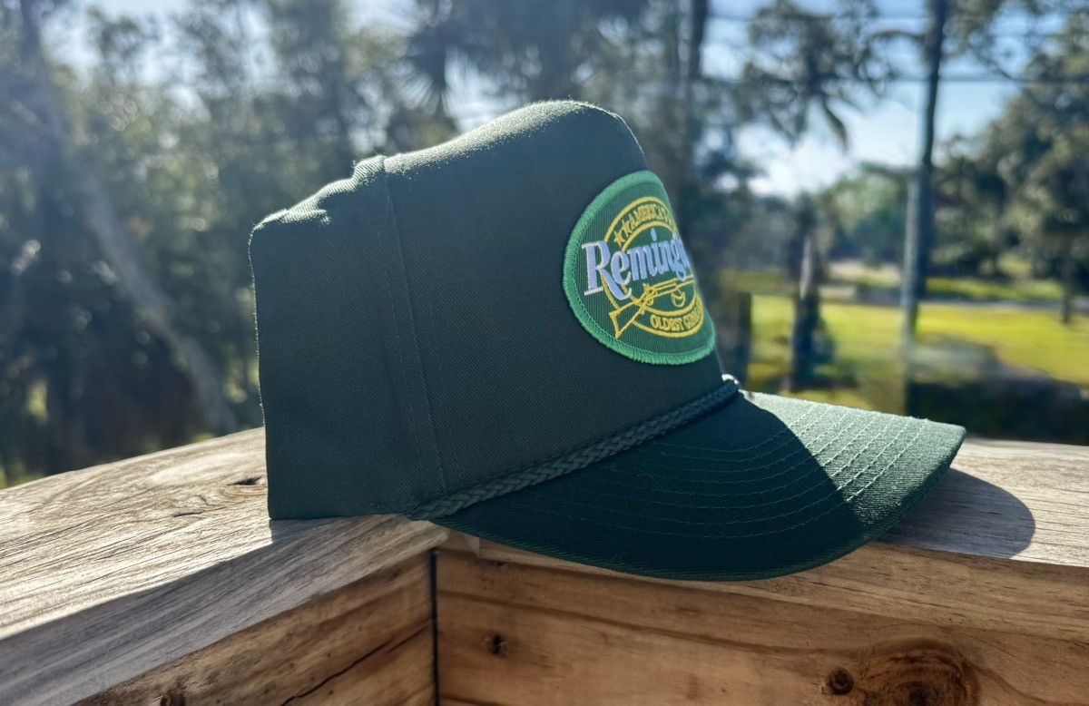 Other Handcrafted Remington Green Trucker Hat Size ONE SIZE - 2 Thumbnail