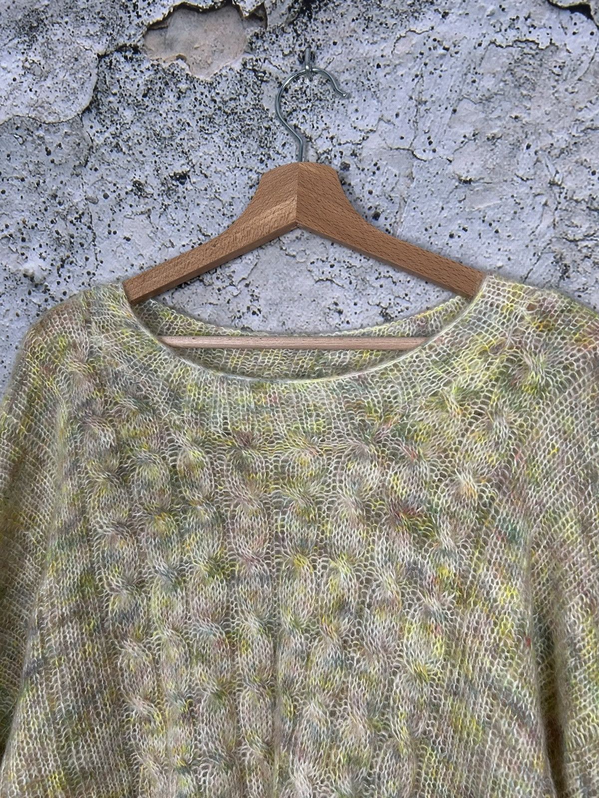 Vintage Vintage Knitted Sweater Avant Garde Alternative Wool Size US L / EU 52-54 / 3 - 4 Thumbnail