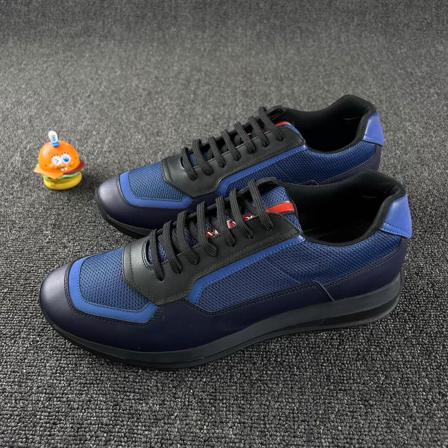 Prada Prada blue casual sneakers 43.5 Size US 10.5 / EU 43-44 - 1 Thumbnail