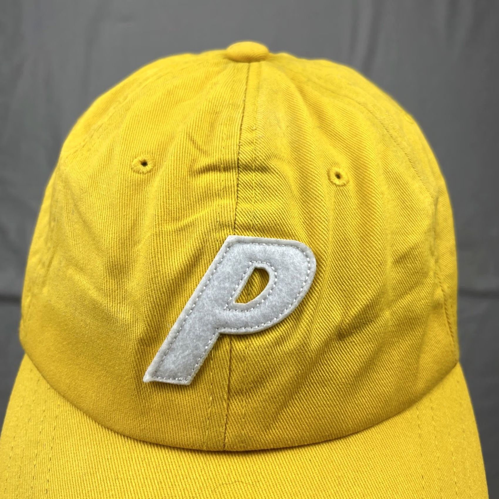 Palace Palace Skateboards Hat Cap Mens Adjustable P Logo Yellow 6 Panel Streetwear Cap Size ONE SIZE - 5 Thumbnail