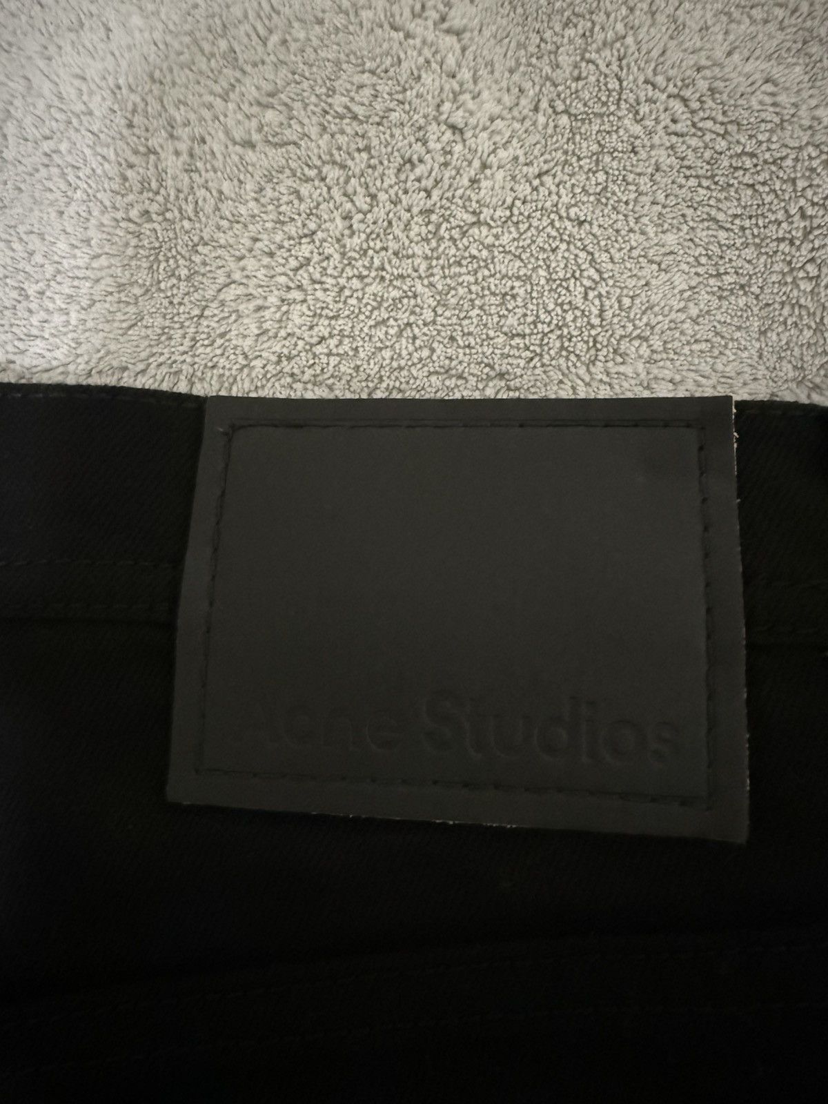 Acne Studios River Stay Black Jeans Size US 31 - 4 Thumbnail