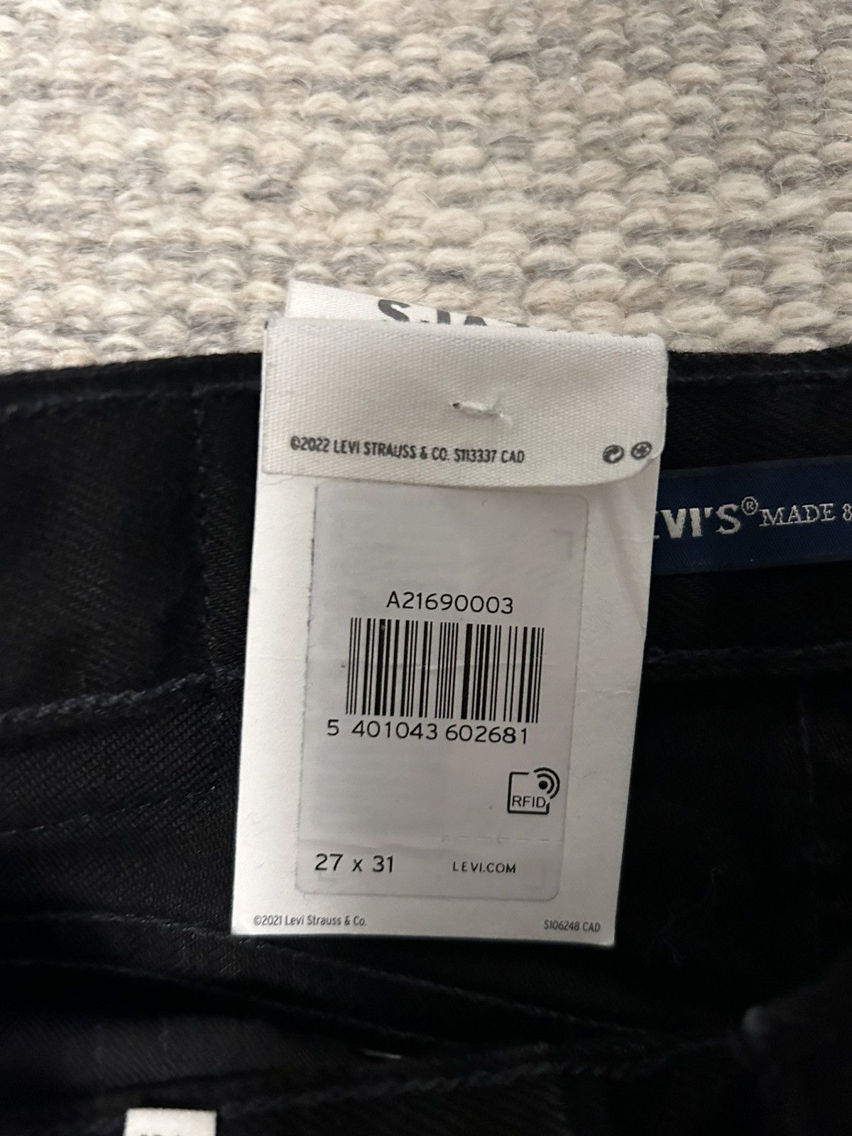 Levi's Made & Crafted Levi’s made and crafted black flare jeans Size 27" / US 4 / IT 40 - 4 Thumbnail