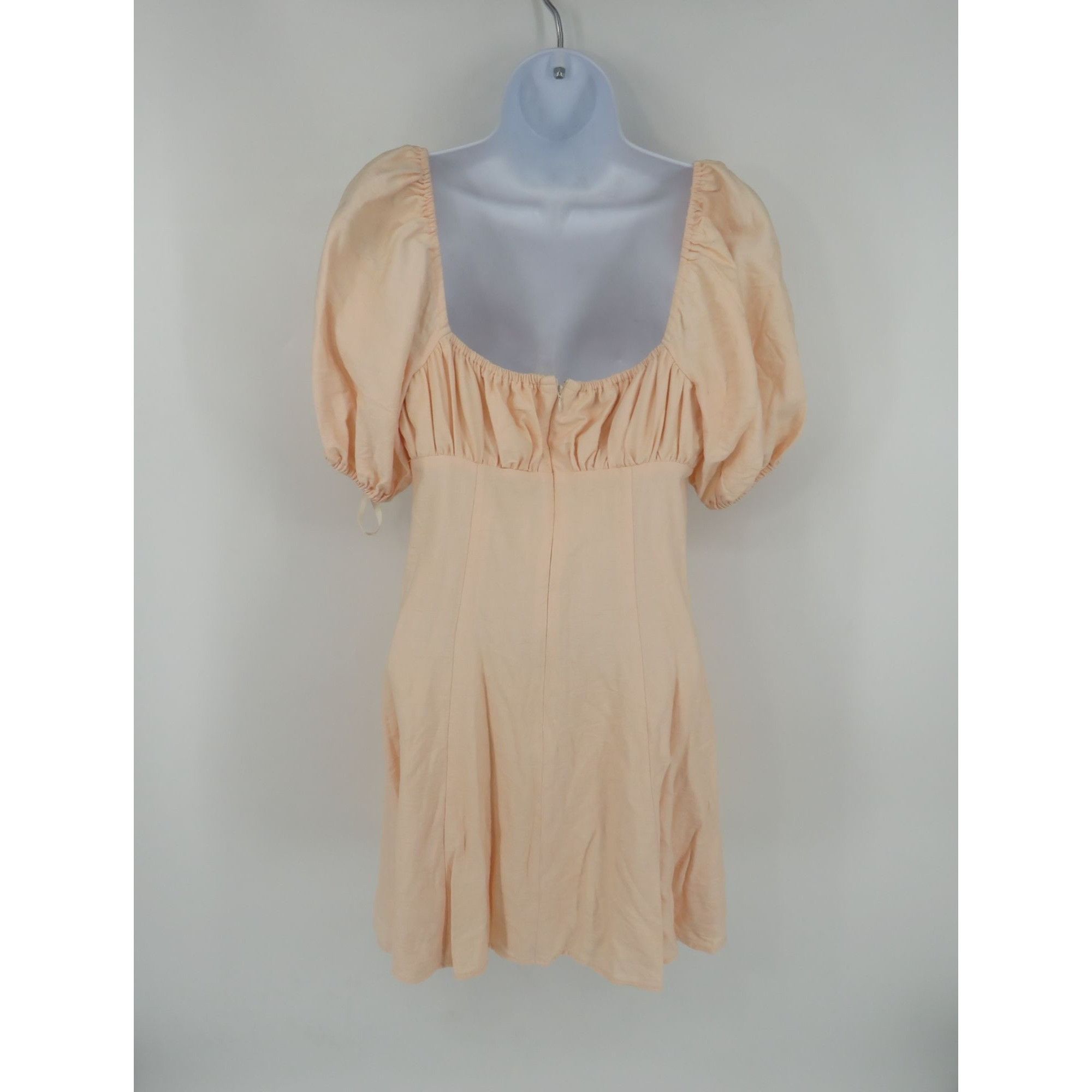 BCBGeneration BCBGeneration Vanilla Puff-Sleeve Mini Dress XS Rayon Blend Size XS / US 0-2 / IT 36-38 - 2 Thumbnail