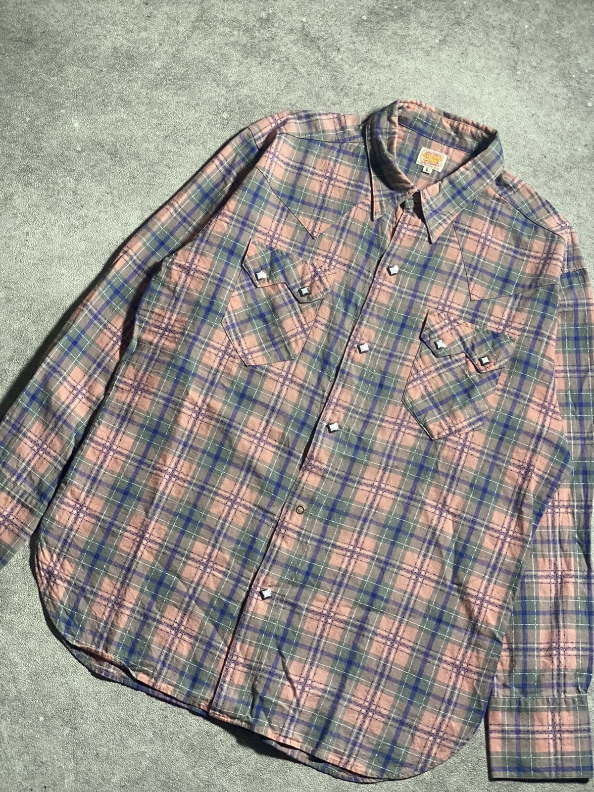 Sugar Cane Sugar Cane Western Plaid - Rockabilly Style Size US L / EU 52-54 / 3 - 2 Thumbnail