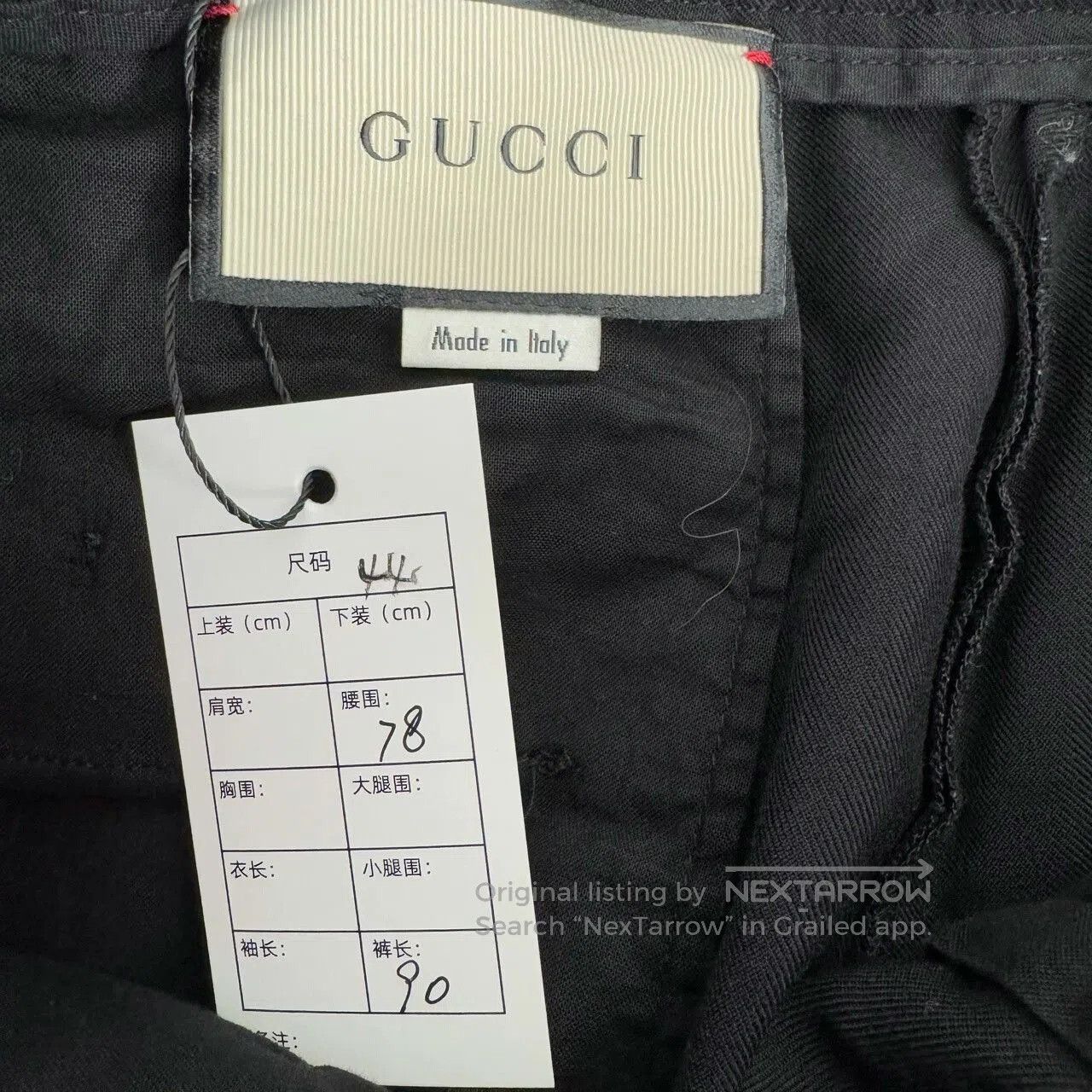 Gucci Gucci Red and Blue Striped Trousers. Size US 30 / EU 46 - 3 Thumbnail