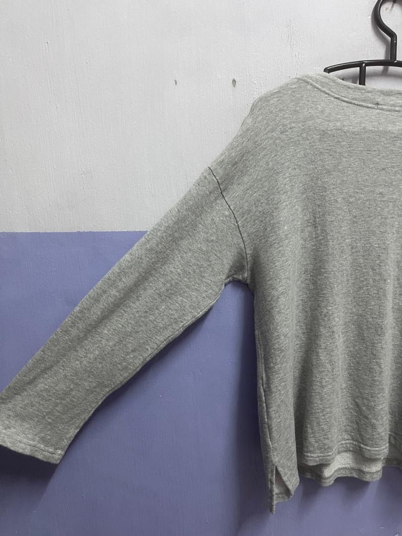 Issey Miyake 2000s Issey Miyake Plantation Flower Embroiderey Sweatshirt Size M / US 6-8 / IT 42-44 - 10 Thumbnail