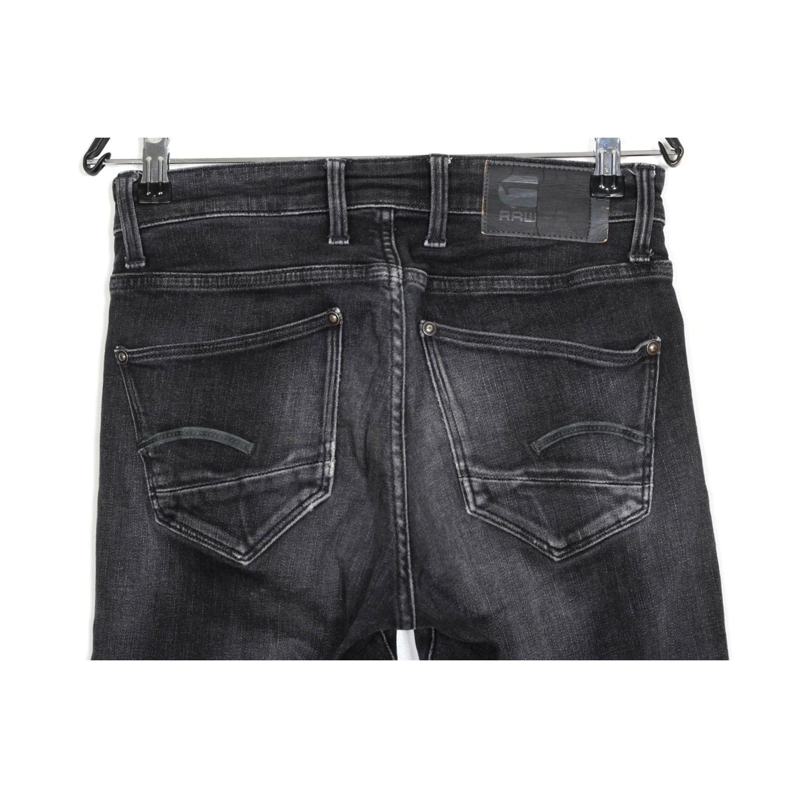 G-Star G-STAR REVEND SKINNY Stretch Jeans Men W27 L34 DZ7821 Grey Denim Slim 5-Pocket Design Zip Closure Mid Rise 27/34 Regular Size Size US 27 - 3 Thumbnail