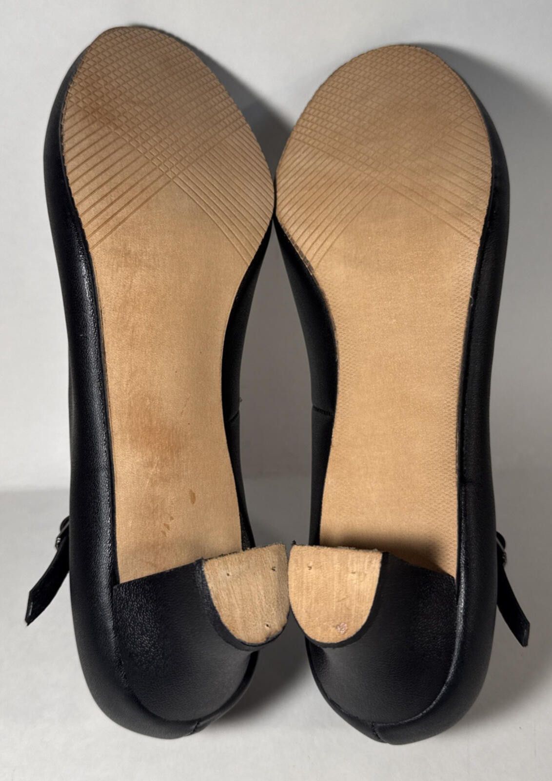 Other Theatricals Women's Black Leather Sole Tap Dance Shoe Heels Size ONE SIZE - 5 Thumbnail