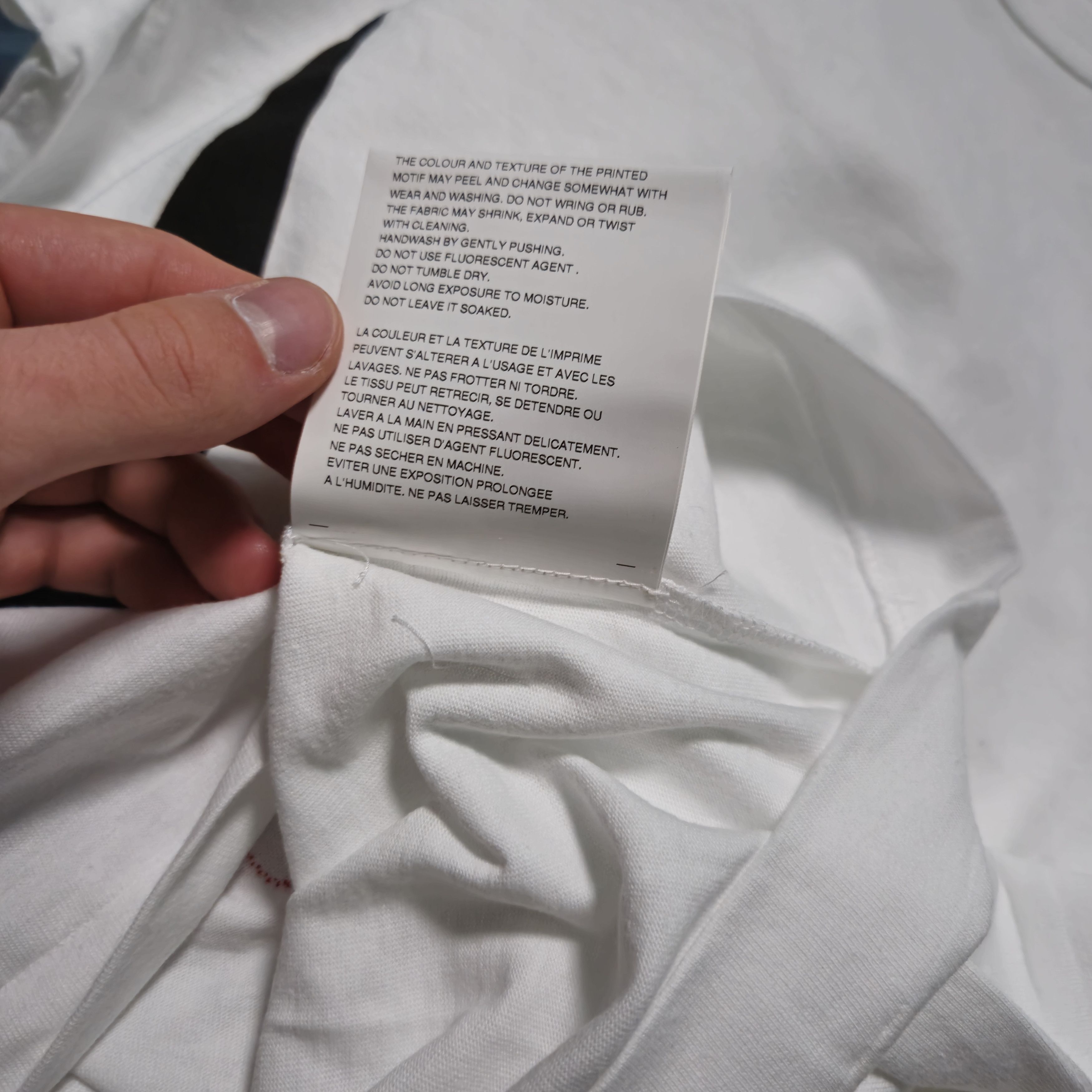 Comme des Garcons × Nike Nike x Comme des Garcons White Tee Size US M / EU 48-50 / 2 - 11 Thumbnail