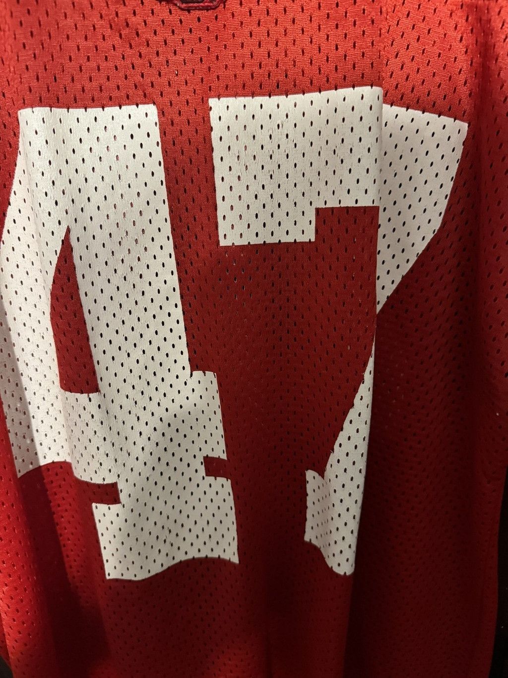 Nike Ohio State Buckeyes Red Nike Kid’s size XL Football jersey Size US XL / EU 56 / 4 - 7 Thumbnail