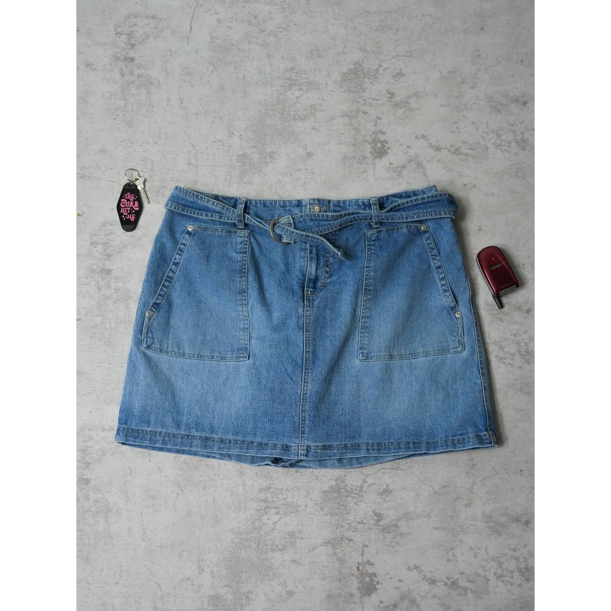 Other Y2k Grace Vanderbilt Denim Skirt Size 36" / US 14 / IT 50 - 5 Thumbnail