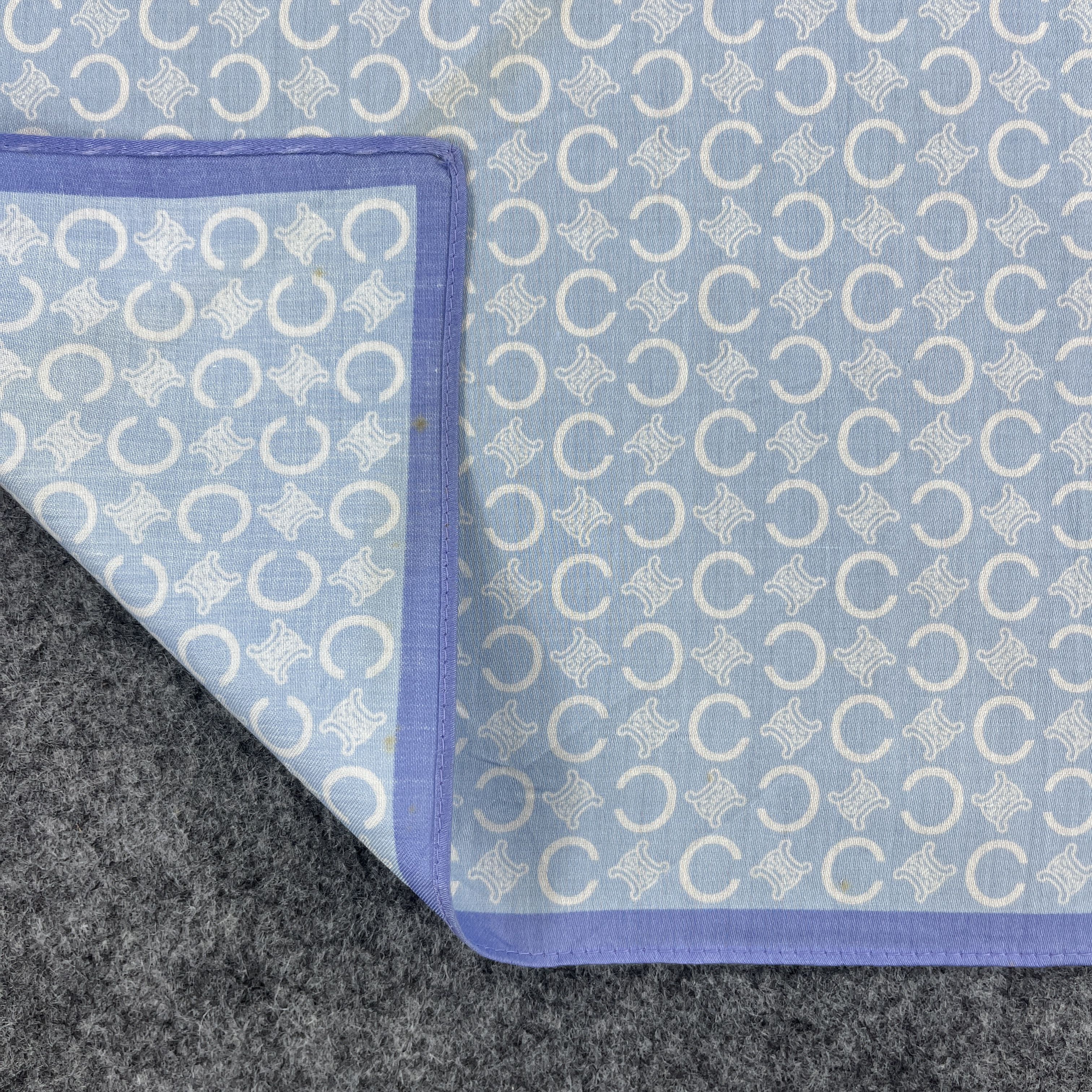 Celine Celine Handkerchief Neckerchief Bandana B951 Size ONE SIZE - 7 Thumbnail