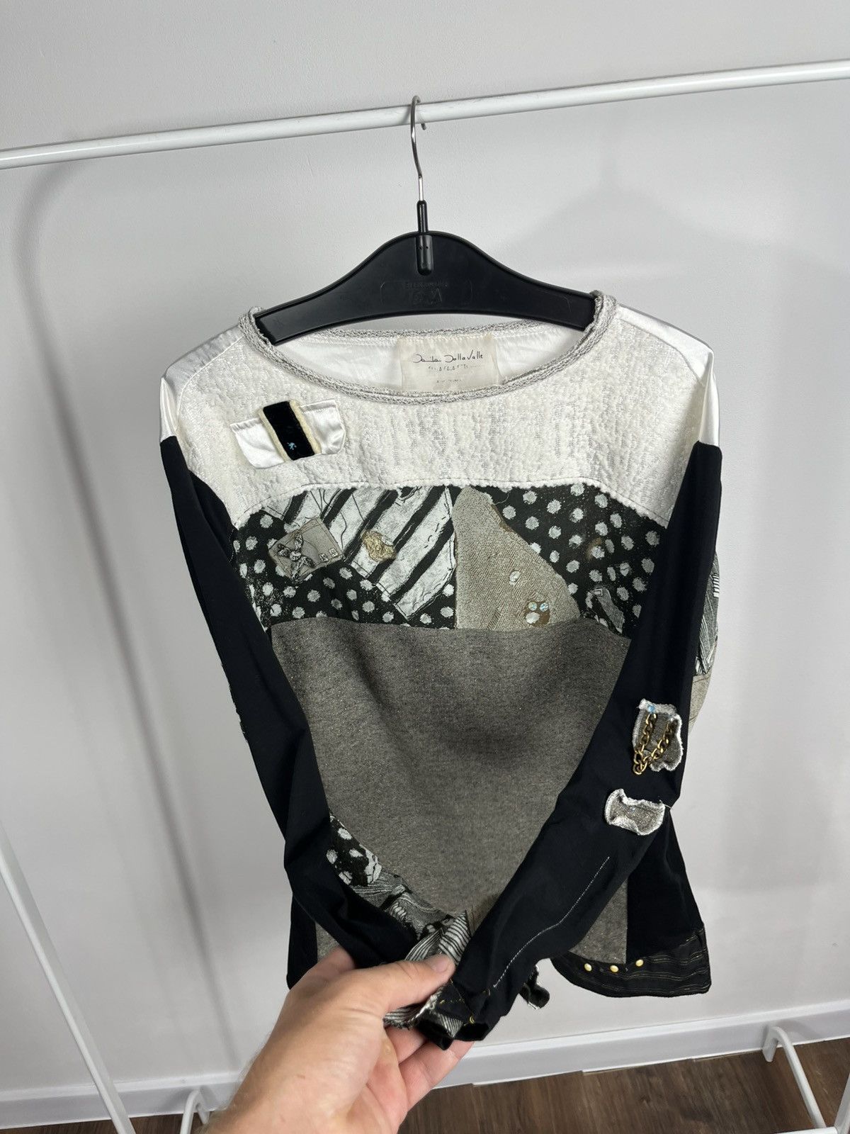 Elisa Cavaletti Elisa Cavaletti Patchwork Long Sleeve Top Women’s Italy S Size S / US 4 / IT 40 - 9 Thumbnail