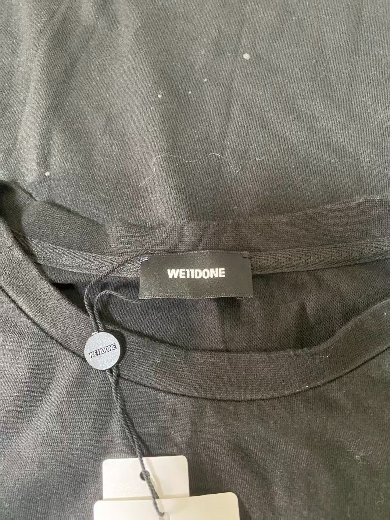WE11DONE we11done Washed Crew Neck T-Shirt Size US XL / EU 56 / 4 - 3 Thumbnail