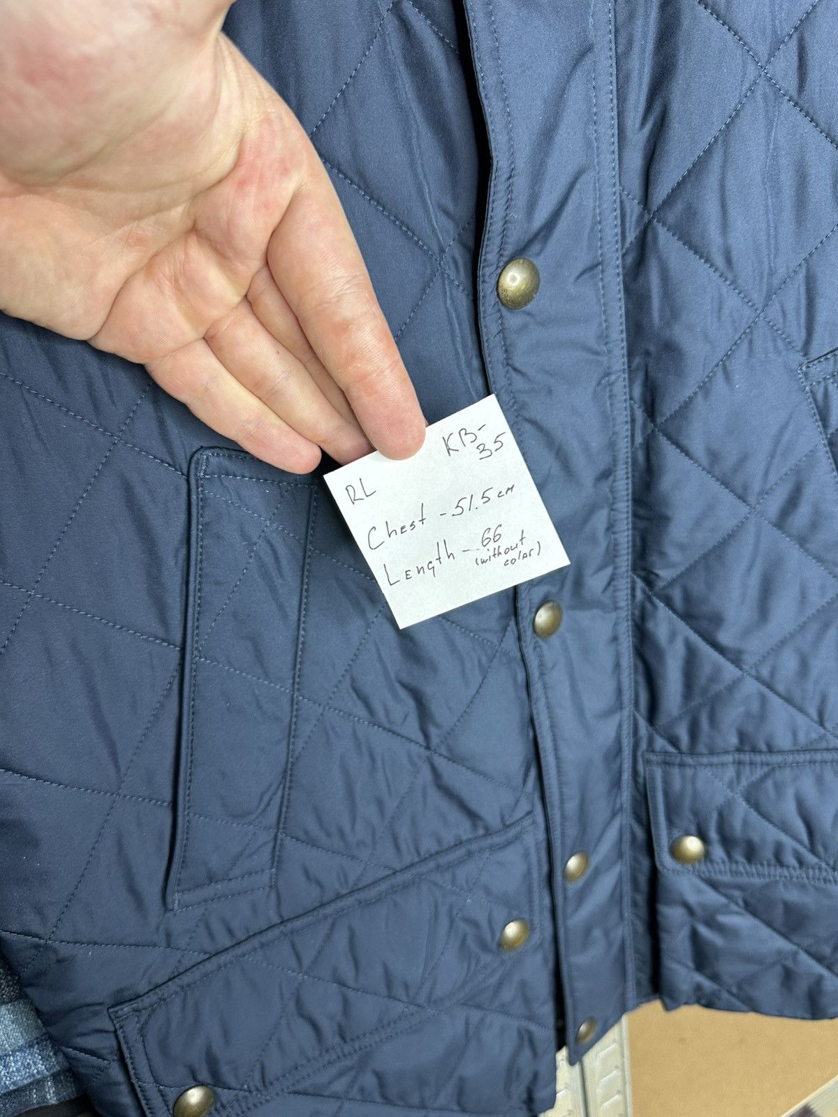 Polo Ralph Lauren Polo Ralph Lauren Quilted Vest Mens Sz S Tartan Lined Gilet Size US S / EU 44-46 / 1 - 4 Thumbnail