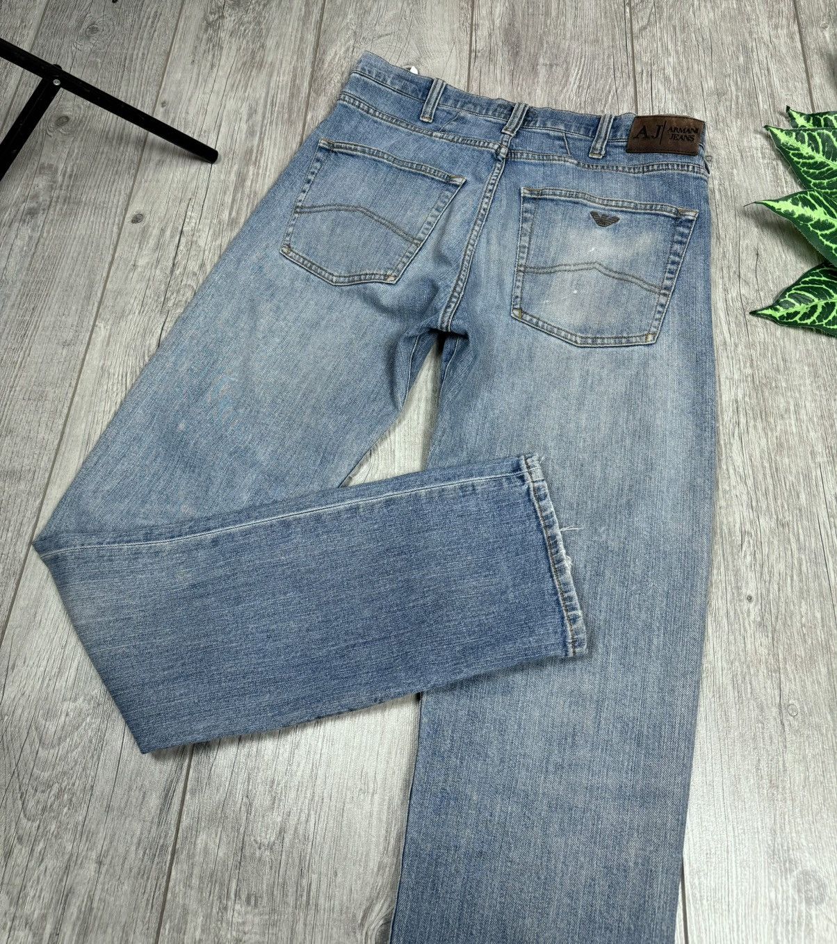 Armani × Japanese Brand × Vintage ARMANI JEANS METAL LOGO VINTAGE HYPE JAPANESE STYLE SIZE 32 Size US 32 / EU 48 - 19 Thumbnail