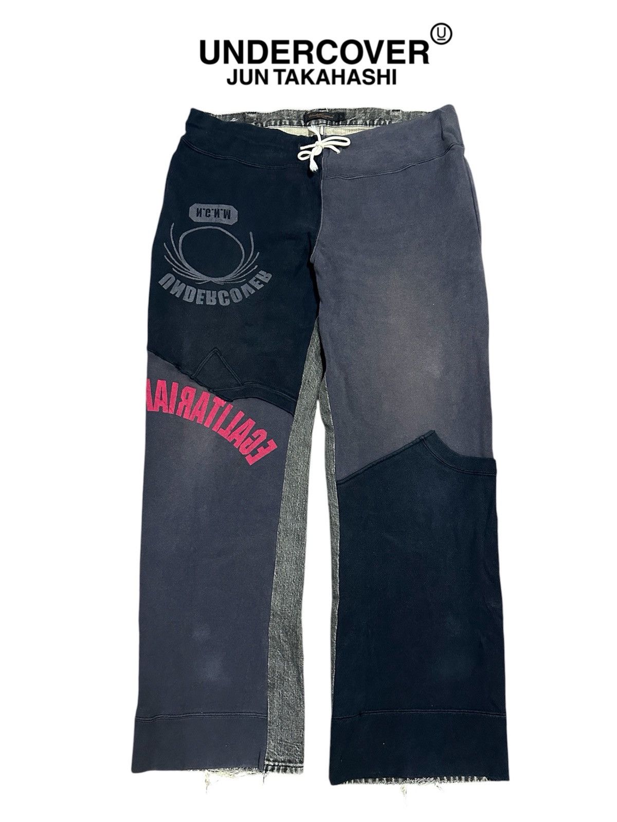 Undercover UNDERCOVER AW03 Hybrid Denim/Sweat Pants | Grailed
