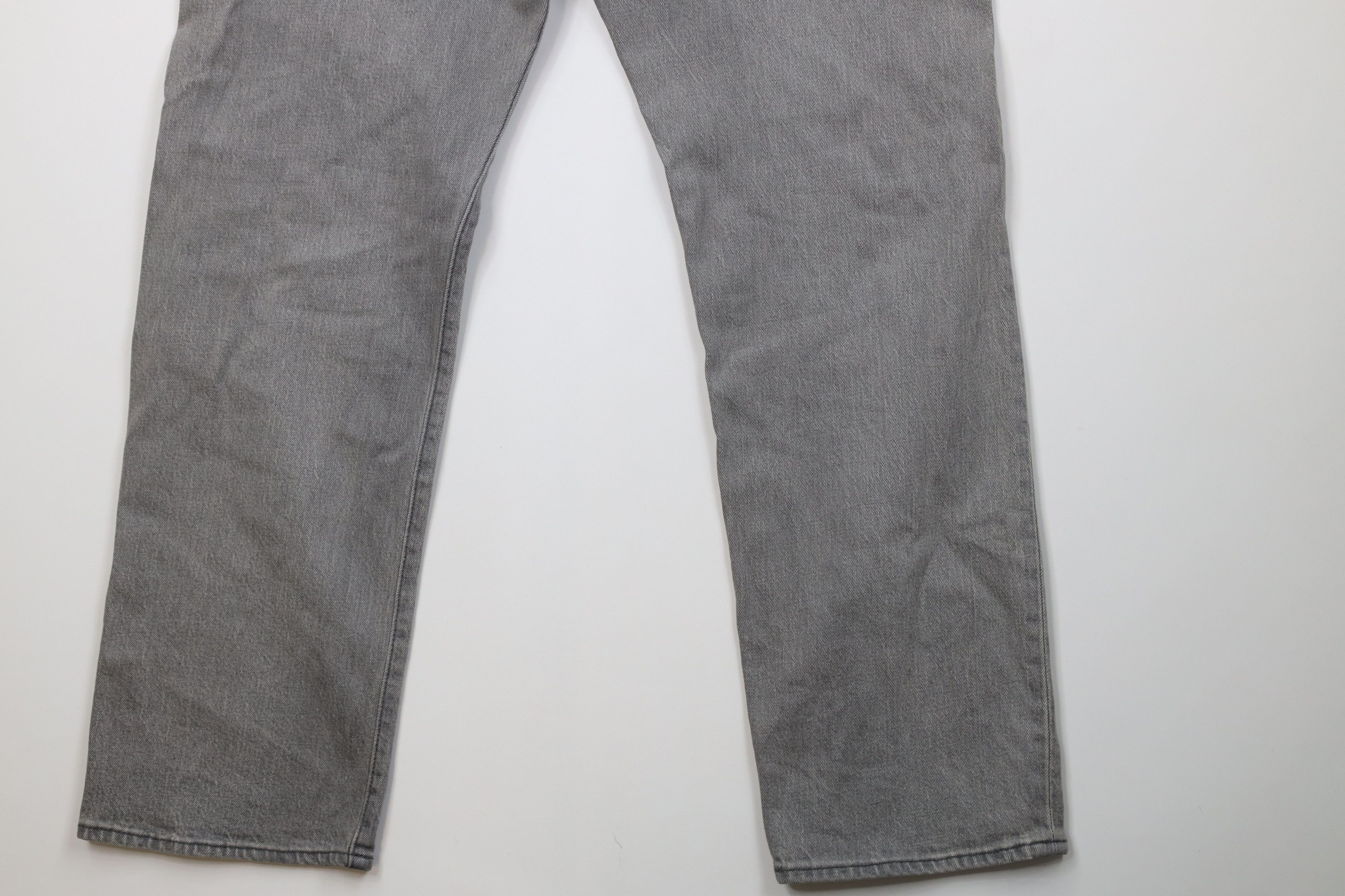 Levi's Vintage Y2K Levis 505xx Fly Regular Straight Leg Jeans Gray Size US 36 / EU 52 - 12 Thumbnail