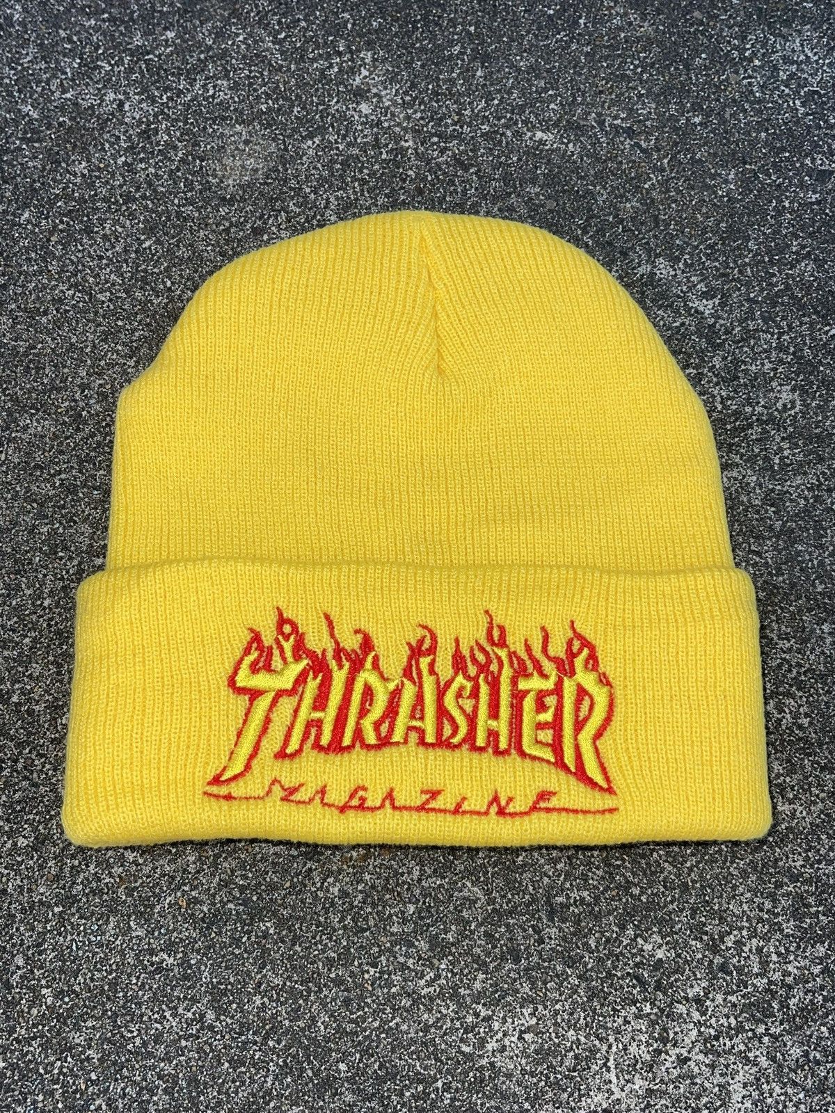 Thrasher Thrasher Fire Logo Beanie Size ONE SIZE - 1 Thumbnail
