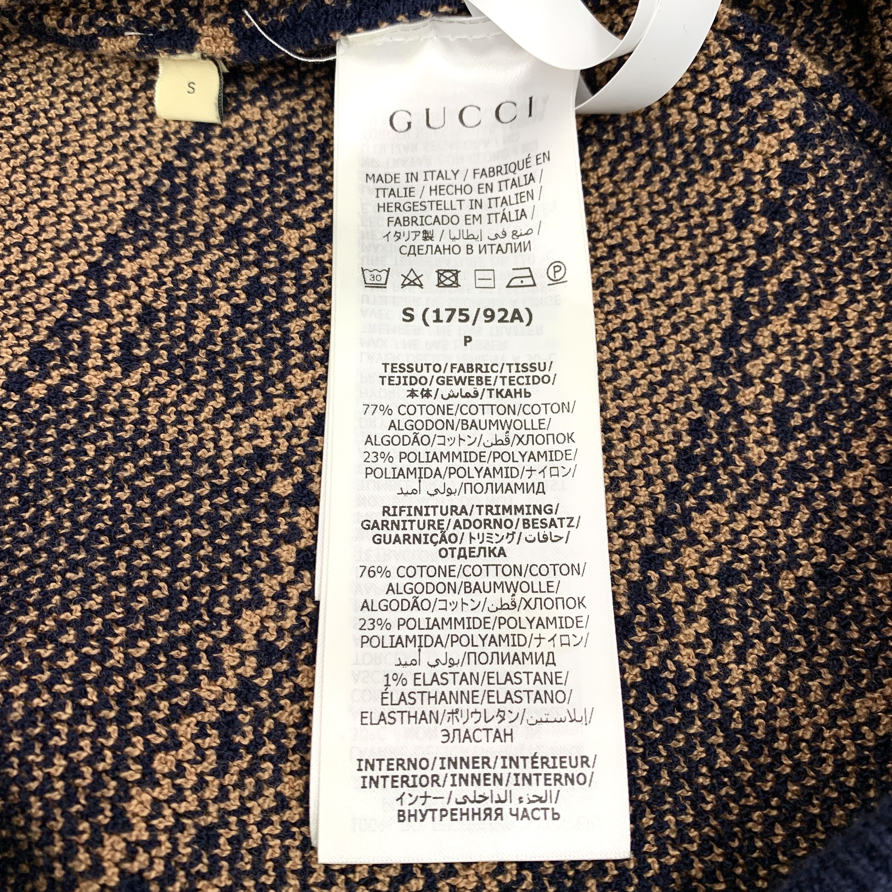 Gucci Gucci Knit Hoodie Colorblock Logo Jacquard (Size S Size US S / EU 44-46 / 1 - 3 Thumbnail