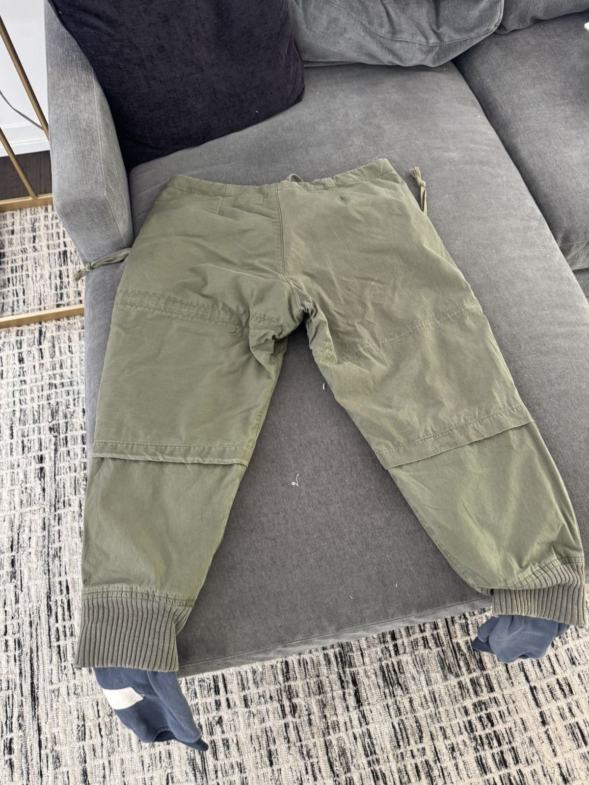 Greg Lauren Greg Lauren Military Zip Lounge Pants Size US 36 / EU 52 - 2 Thumbnail