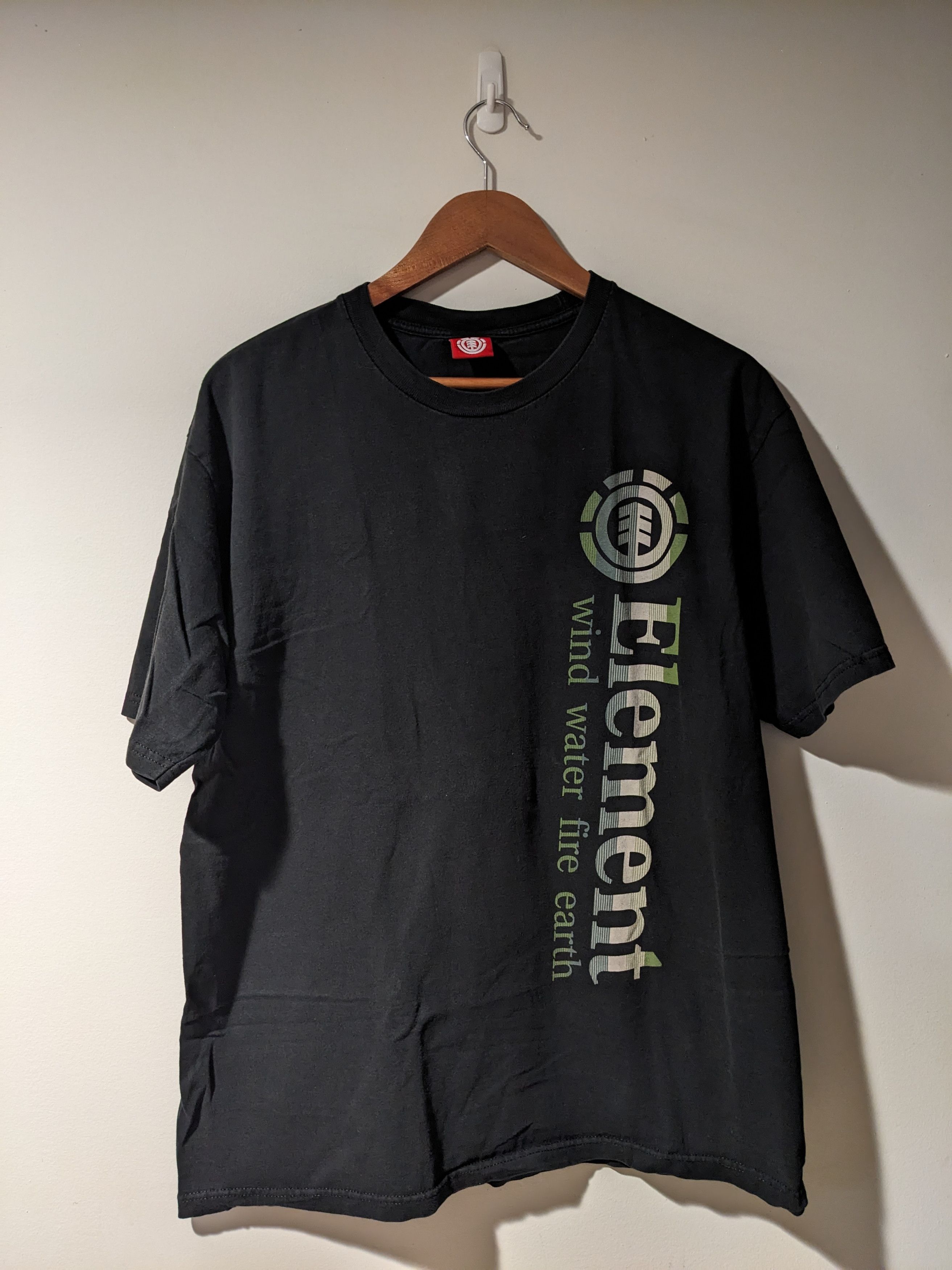 Element × Vintage Vintage 90s Element Bam Margera Wind Water Fire T-Shirt Size US L / EU 52-54 / 3 - 1 Thumbnail