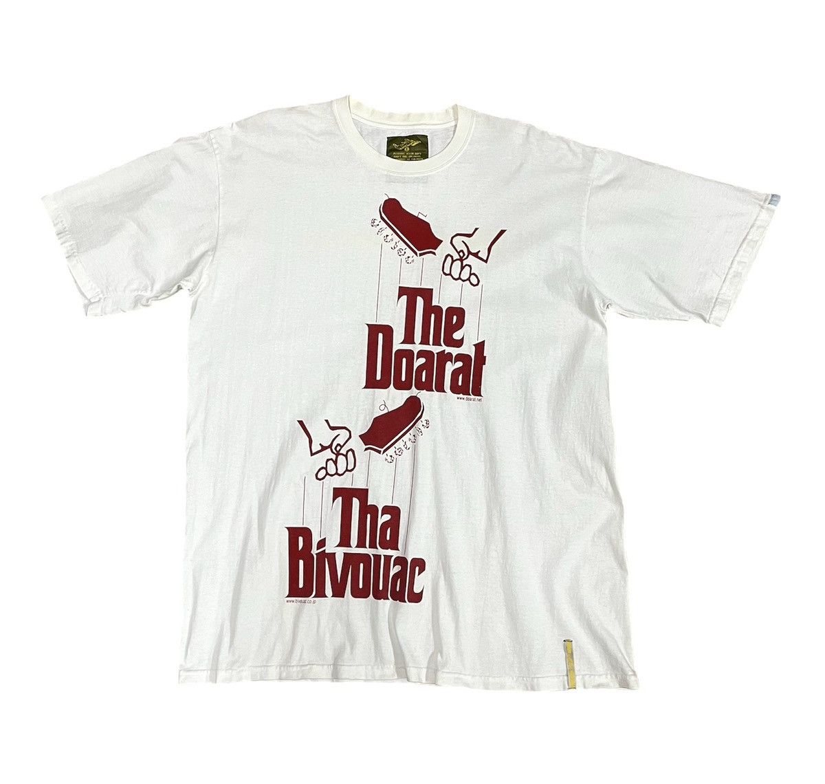 Japanese Brand THE DOARAT THA BIVOUAC SCARFACE MOVIE JAPANESE BRAND TSHIRT Size US L / EU 52-54 / 3 - 2 Thumbnail