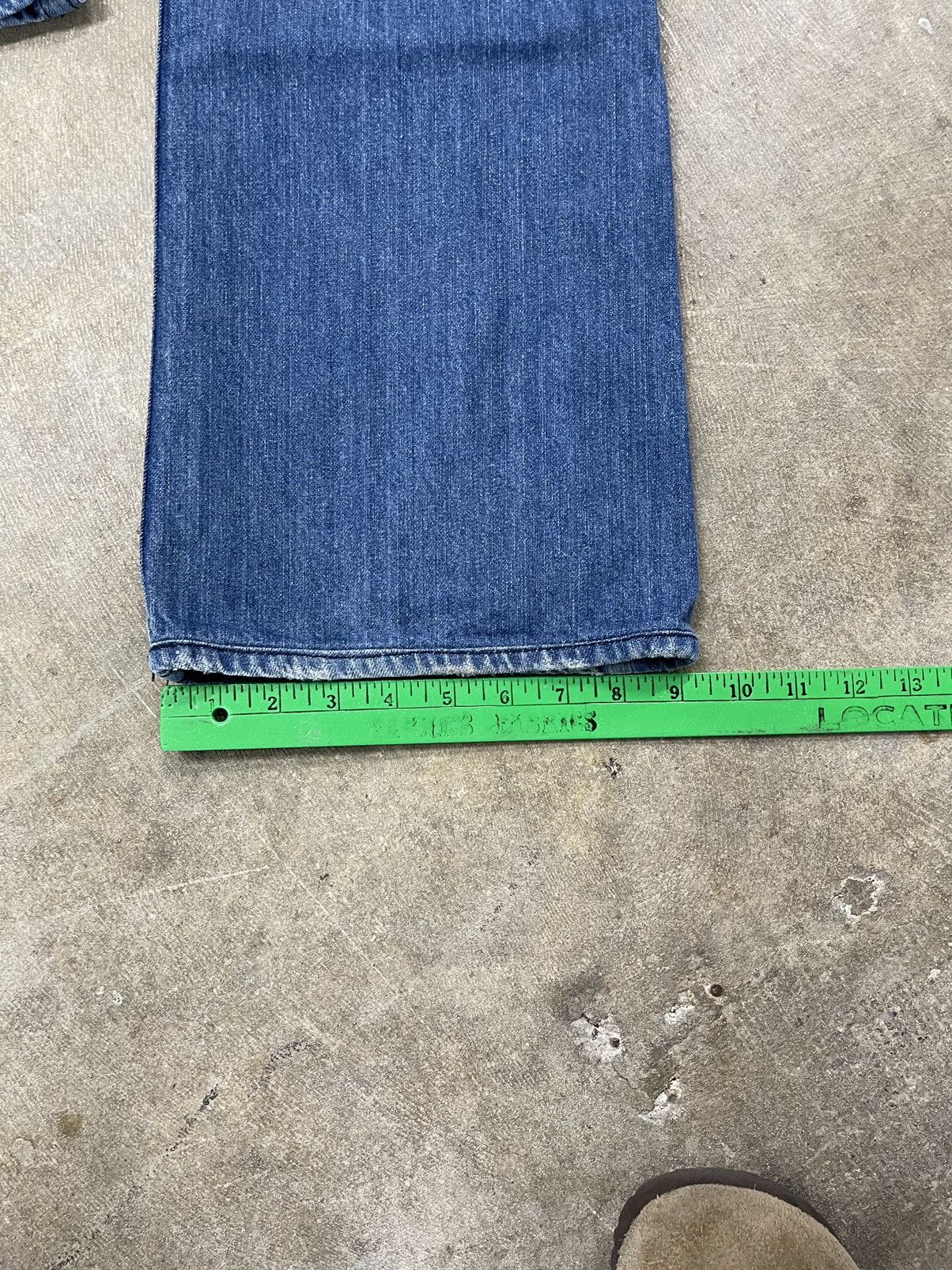 True Religion × Vintage Vintage Y2K True Religion Flared Light Wash Denim Size US 38 / EU 54 - 9 Thumbnail