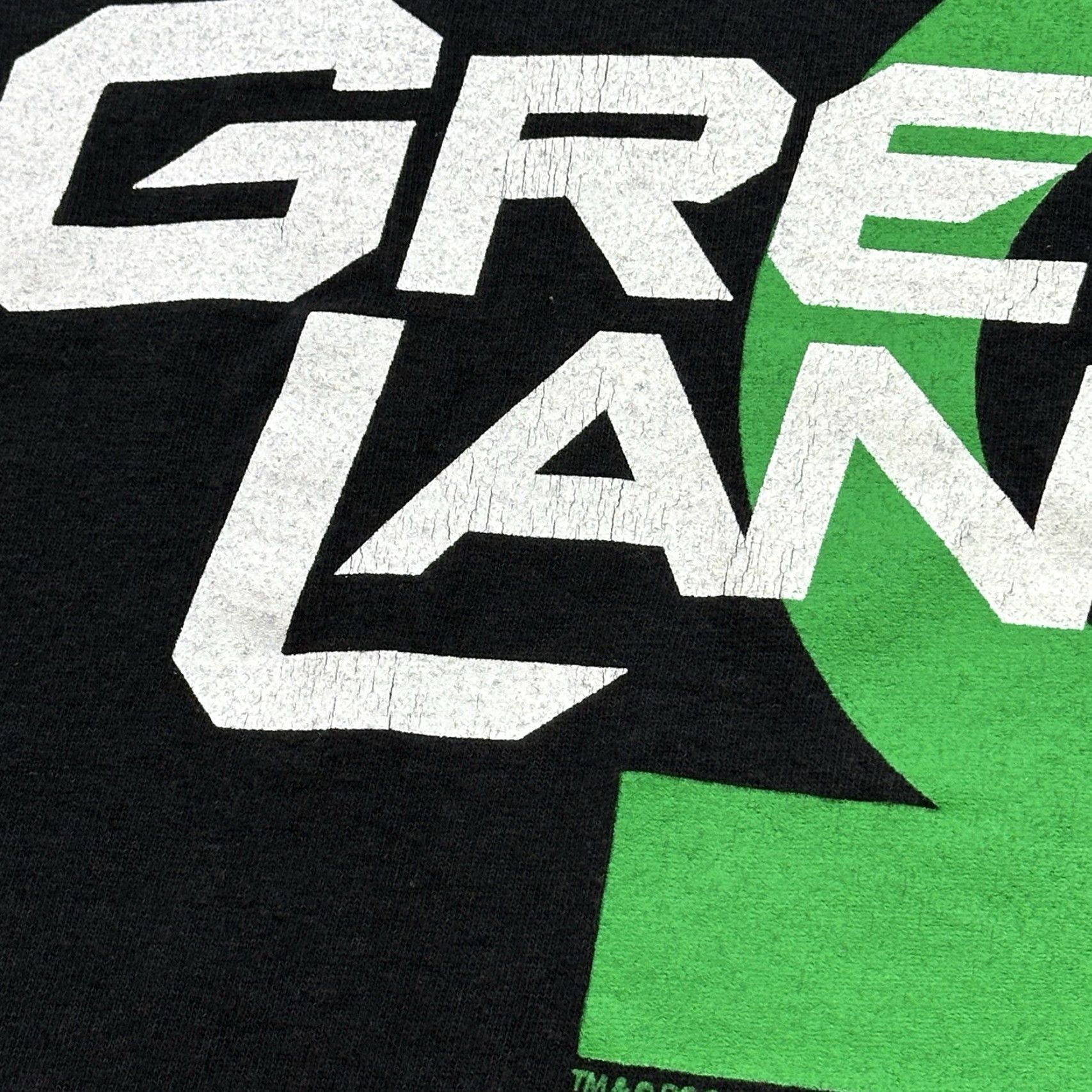 Delta VINTAGE Green Lantern Shirt Mens Large Black DC Comics Reeses Movie Promo Ryan Reynolds Size US L / EU 52-54 / 3 - 3 Thumbnail