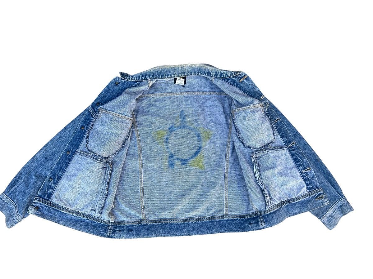 Lee Vintage Lee Riders Japan Back Painted Denim Trucker Jacket Size US L / EU 52-54 / 3 - 19 Thumbnail