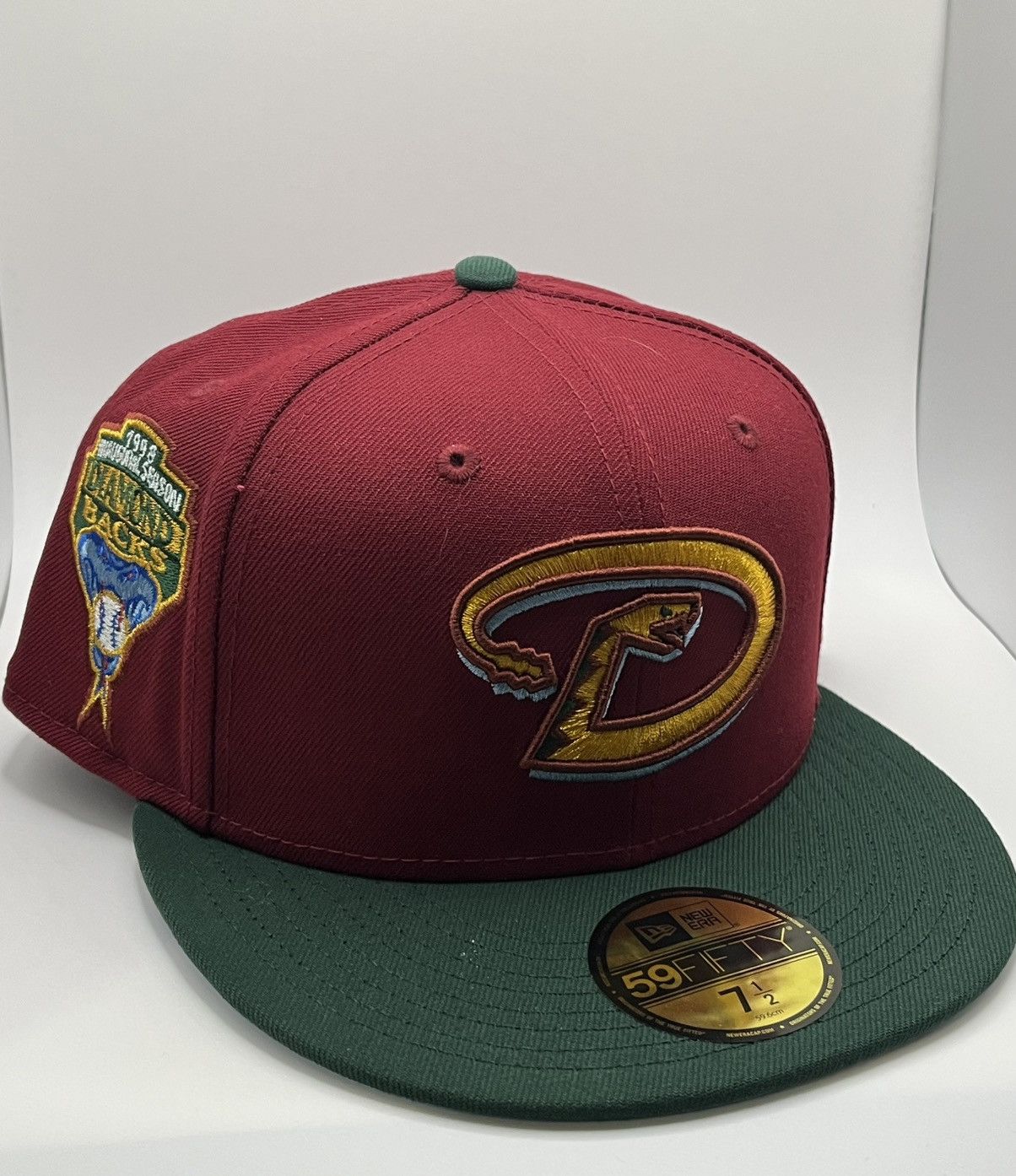 Hat Club × MyFitteds × New Era Size 7 1/2 Para Mi Gente Arizona Diamondbacks Size ONE SIZE - 1 Thumbnail