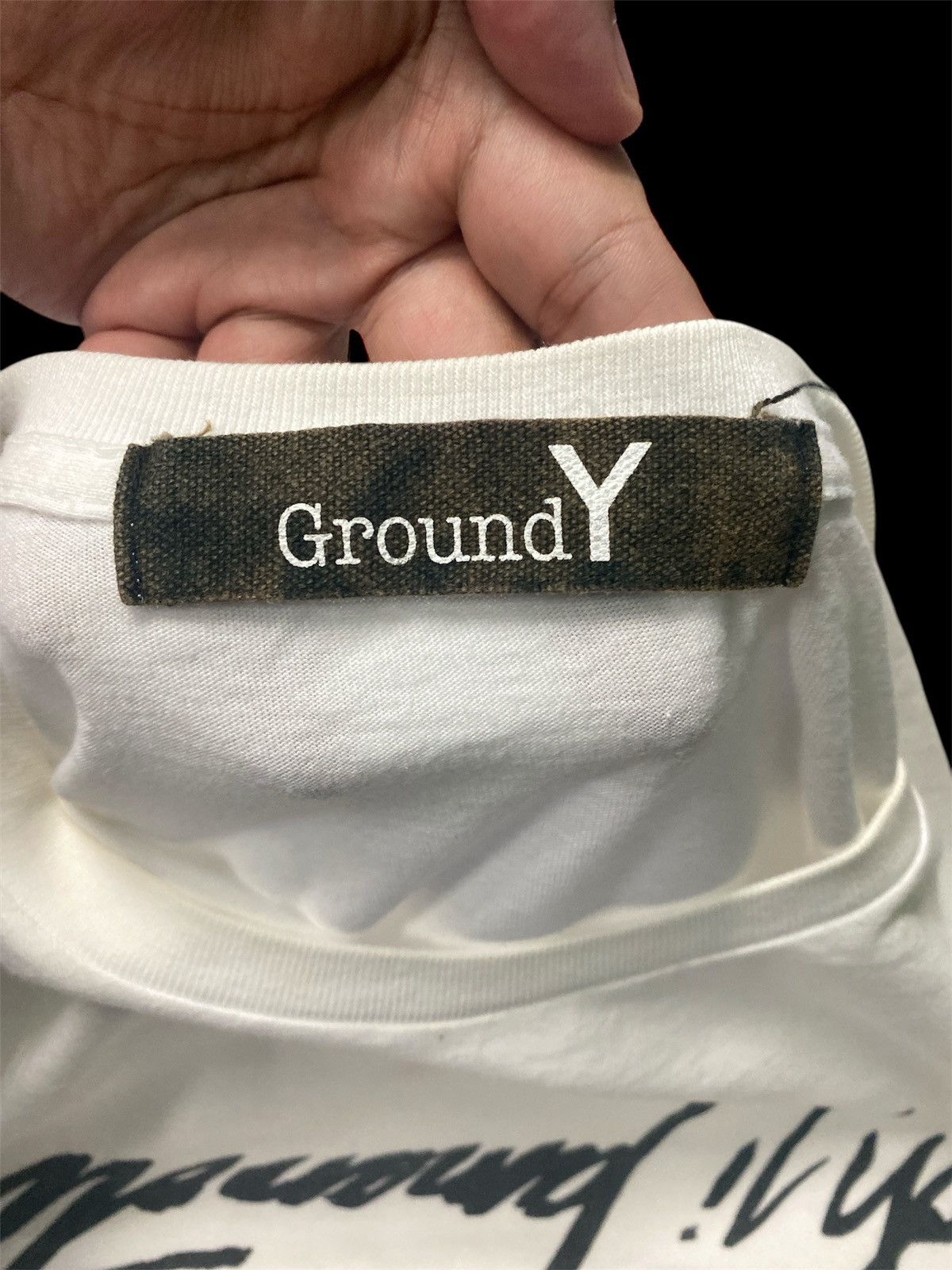 Japanese Brand × Vintage × Yohji Yamamoto ‼️RARE‼️YOHJI YAMAMOTO SPELLOUT VINTAGE SHIRT TEE🔥 Size US M / EU 48-50 / 2 - 11 Thumbnail