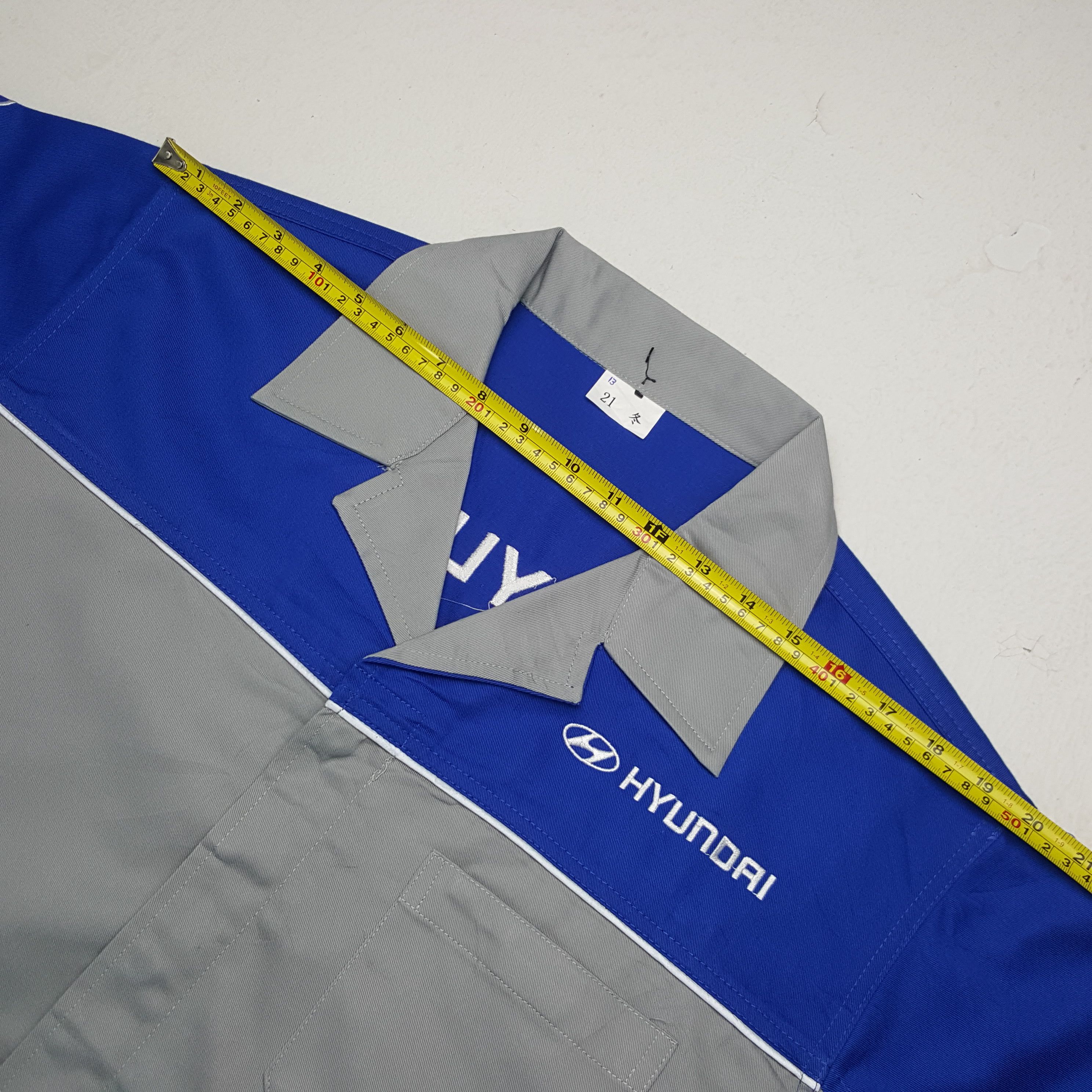 Vintage Vintage Hyundai Motorsport Racing Staff Jacket Size US L / EU 52-54 / 3 - 6 Thumbnail