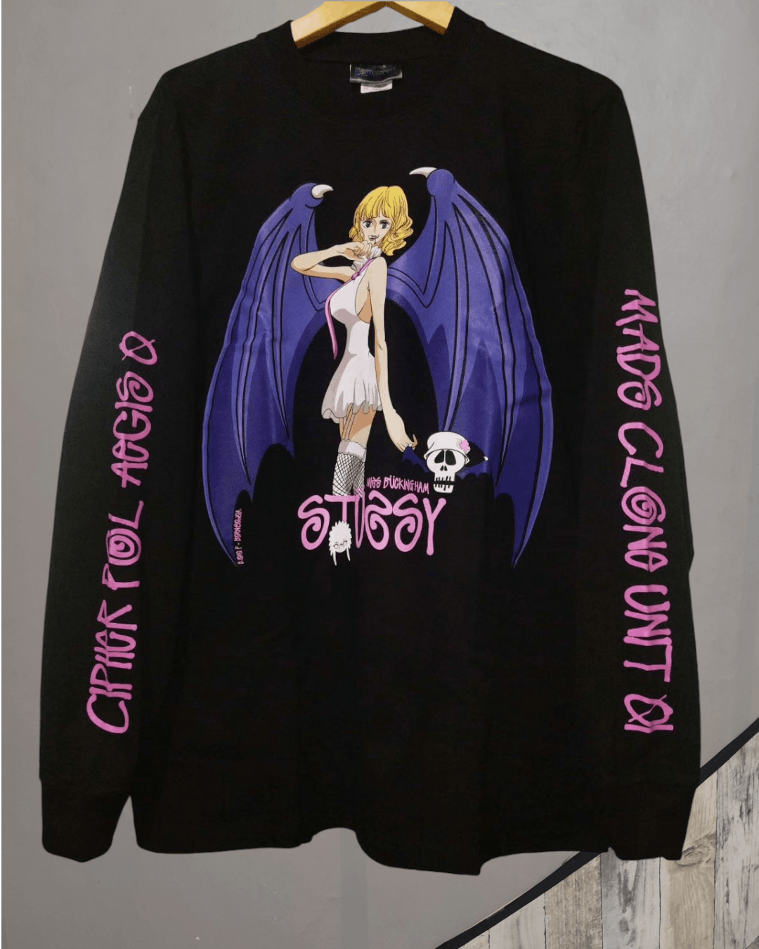 Anime Ms.Buckingham 'Stussy' - Cipher Pol Aegis 0 (CP0) Modern Tee Size US XXL / EU 58 / 5 - 1 Thumbnail