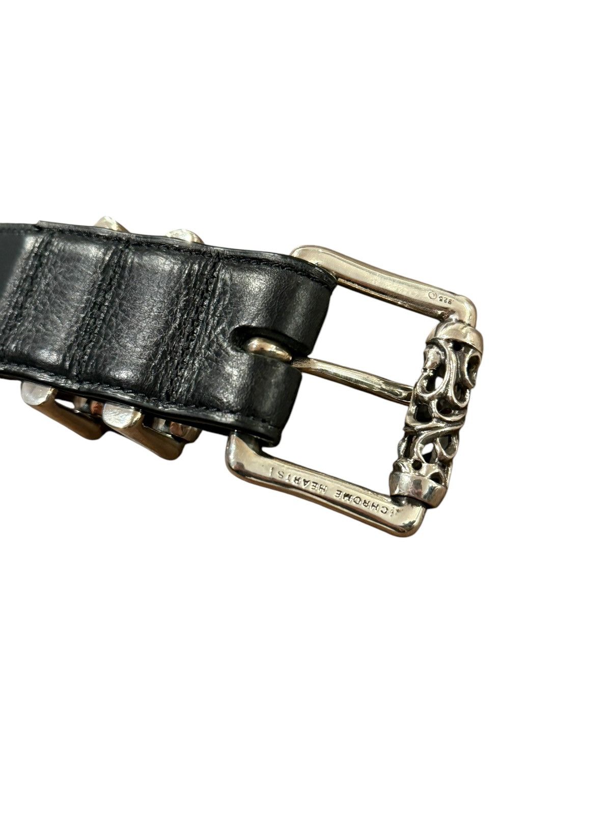 Chrome Hearts 1/1 Multi Color Cross Patch Roller Belt Size 34 - 15 Thumbnail
